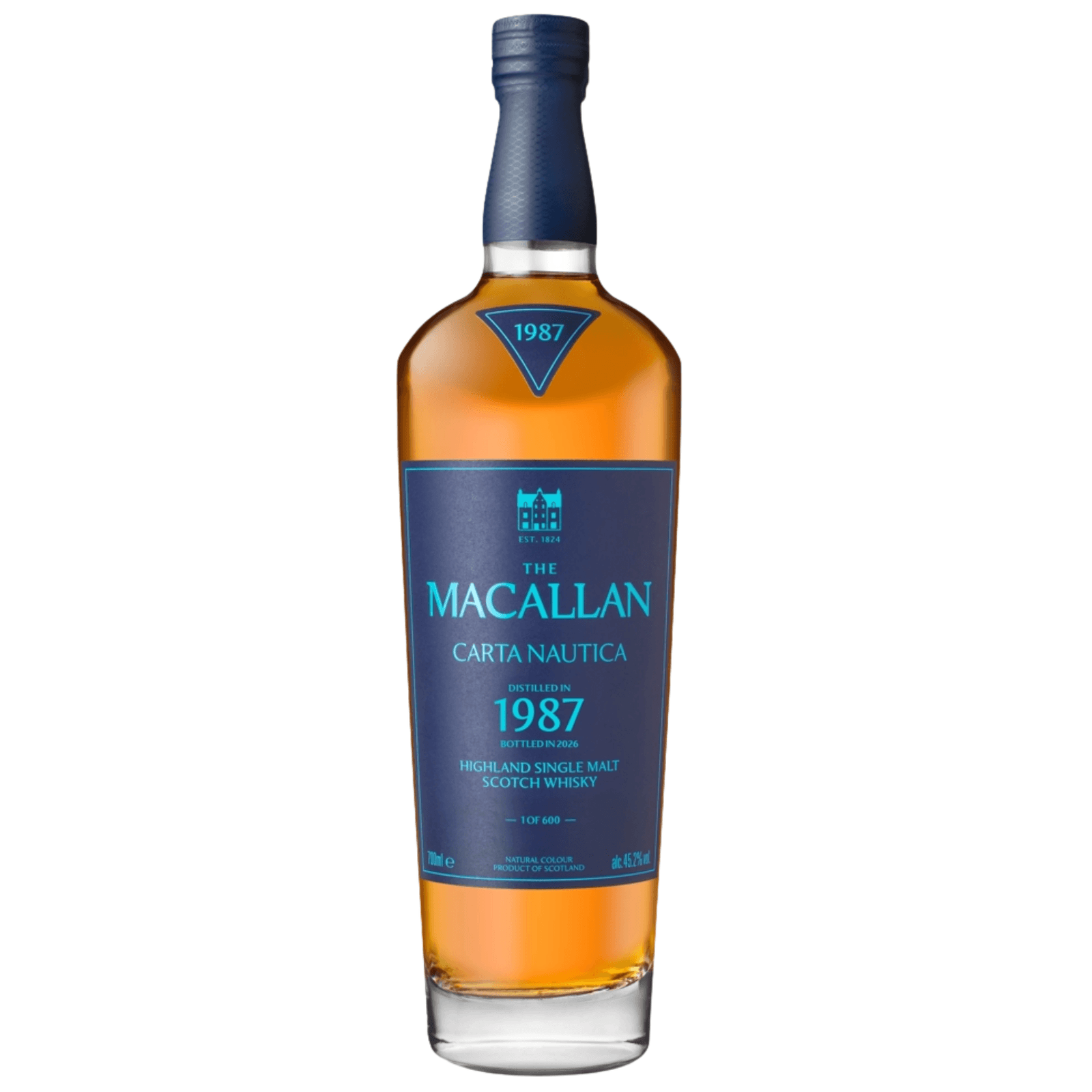 Macallan 38 Years Old 1987 Carta Nautica Limited Edition