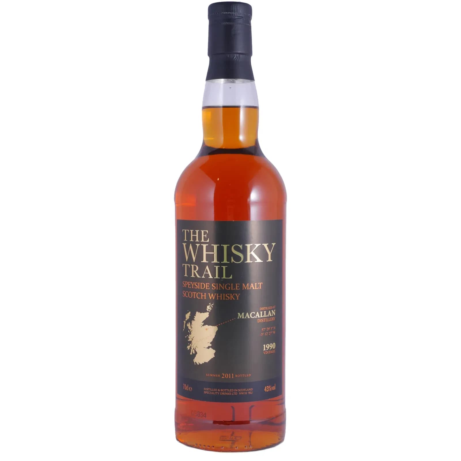 Macallan 1990 The Whisky Trail Speciality Drinks Ltd