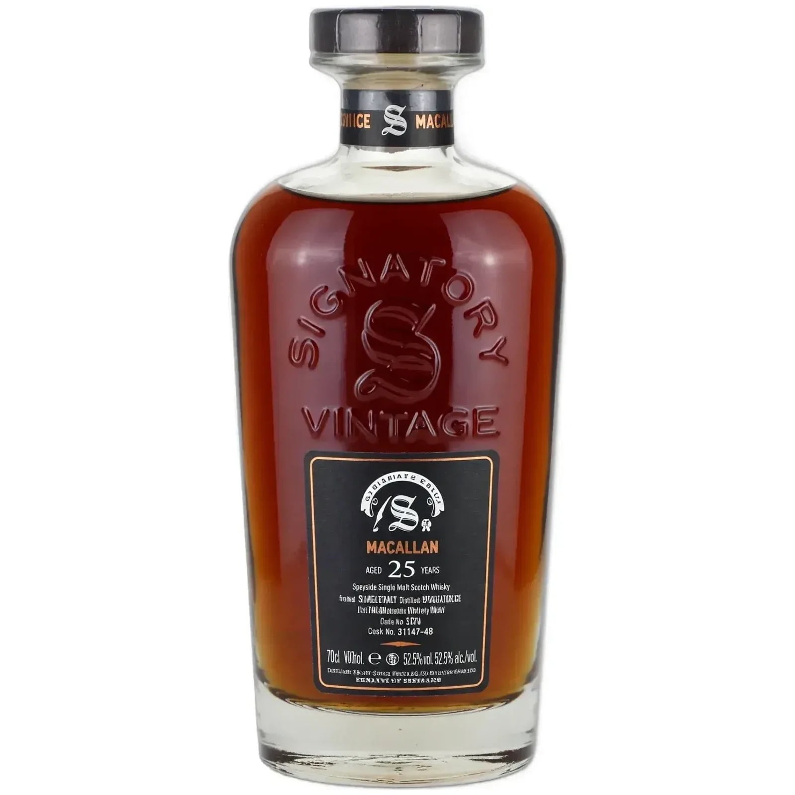 Macallan 25 Years Old 1997 Cask Strength Collection Symington’s Choice Signatory Vintage Cask Nr. 14/2