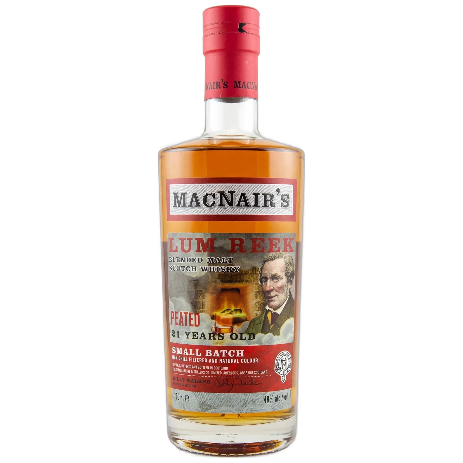 MacNair's 21 Years Old Lum Reek Peated Small Batch