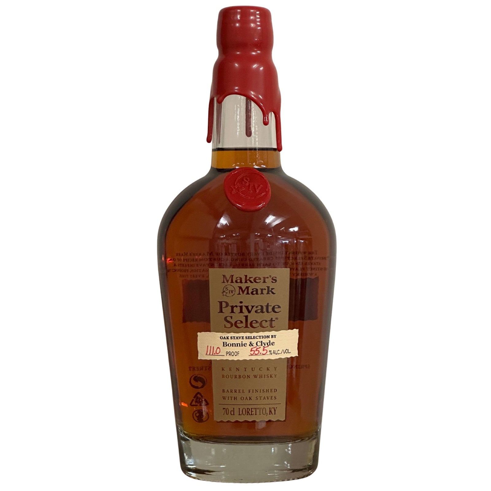 Maker’s Mark Bonnie & Clyde Ory-Bar Edition Private Select Oak Stave Single Barrel