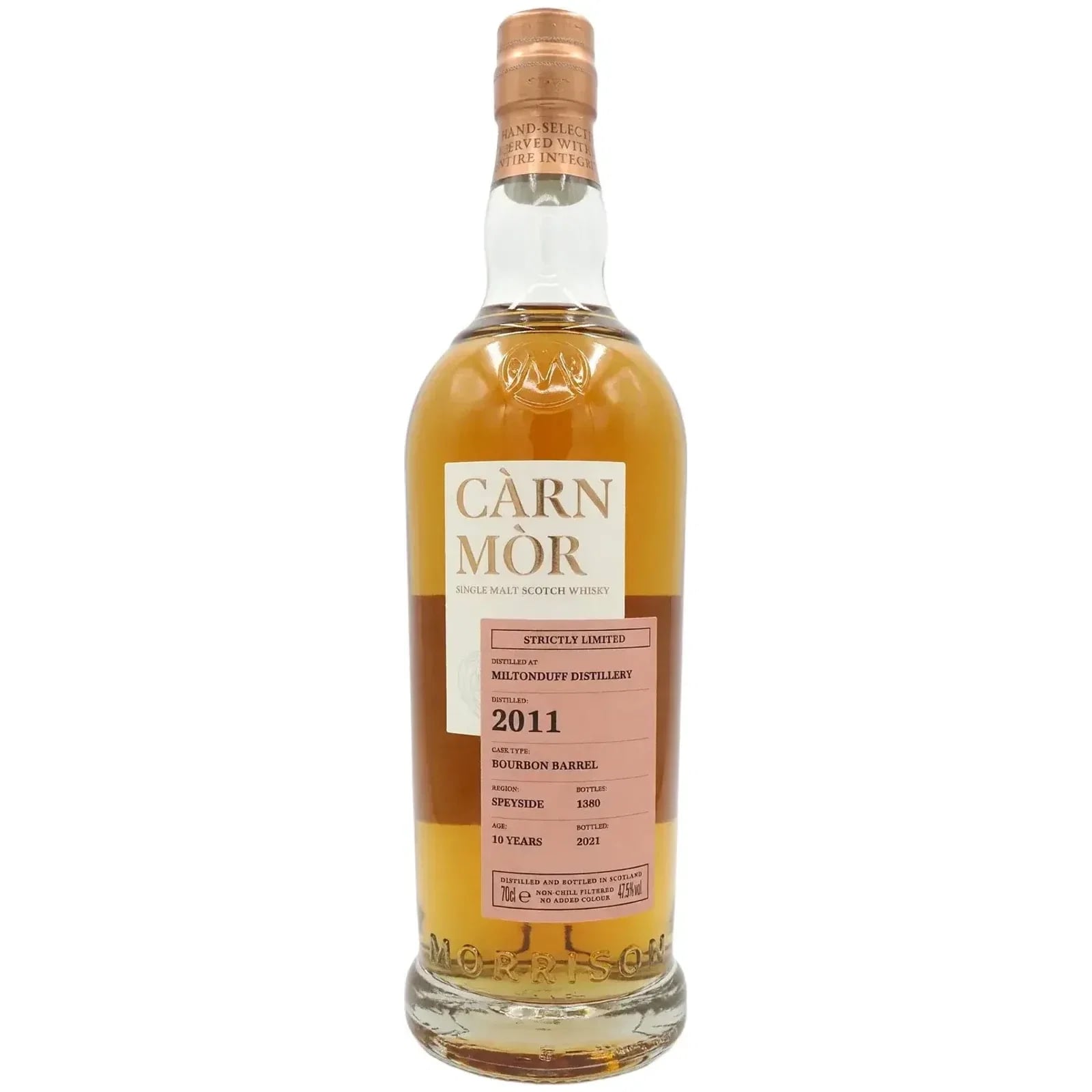 Miltonduff 10 Years Old 2011 Càrn Mòr Strictly Limited MSWD