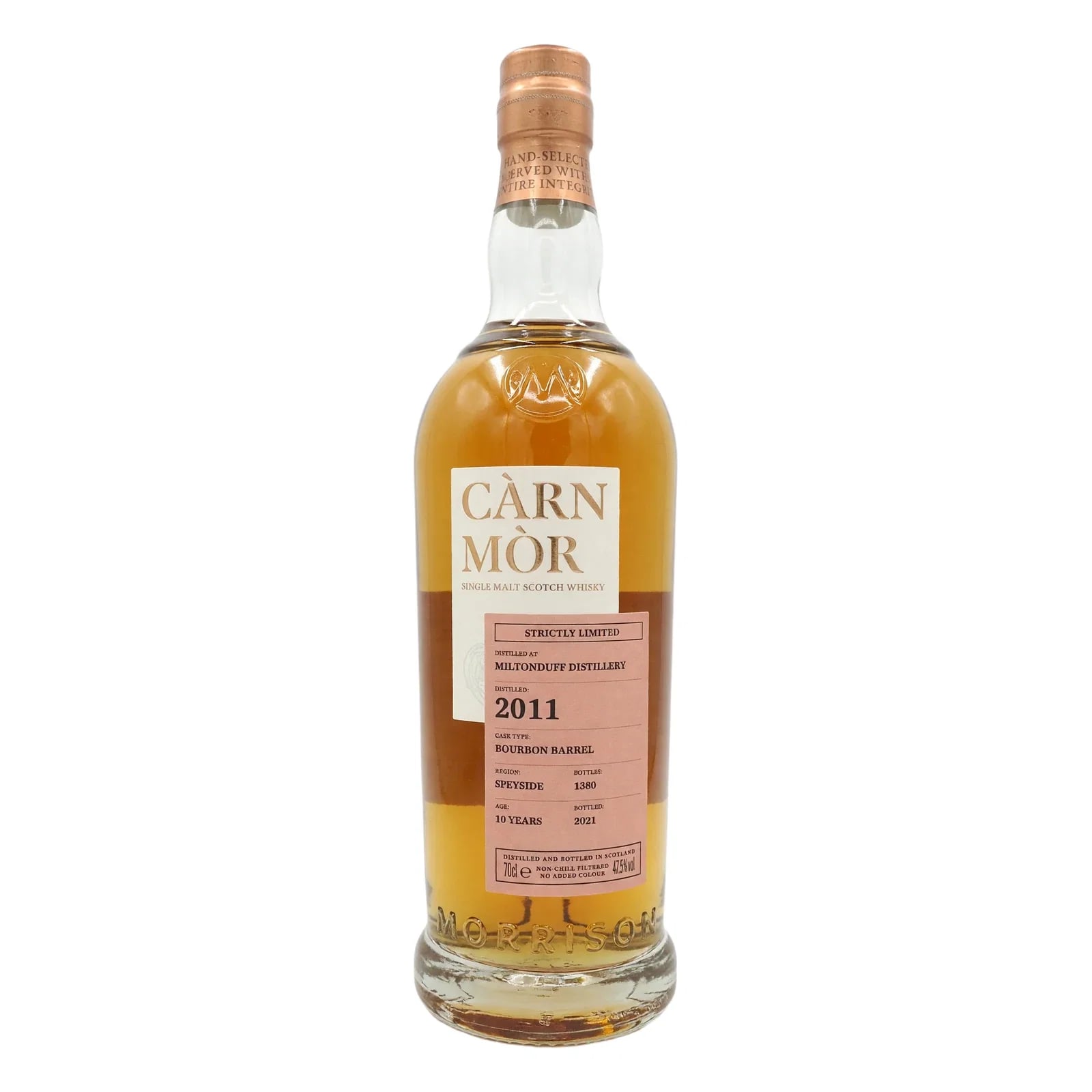 Miltonduff 10 Years Old 2011 Càrn Mòr Strictly Limited MSWD