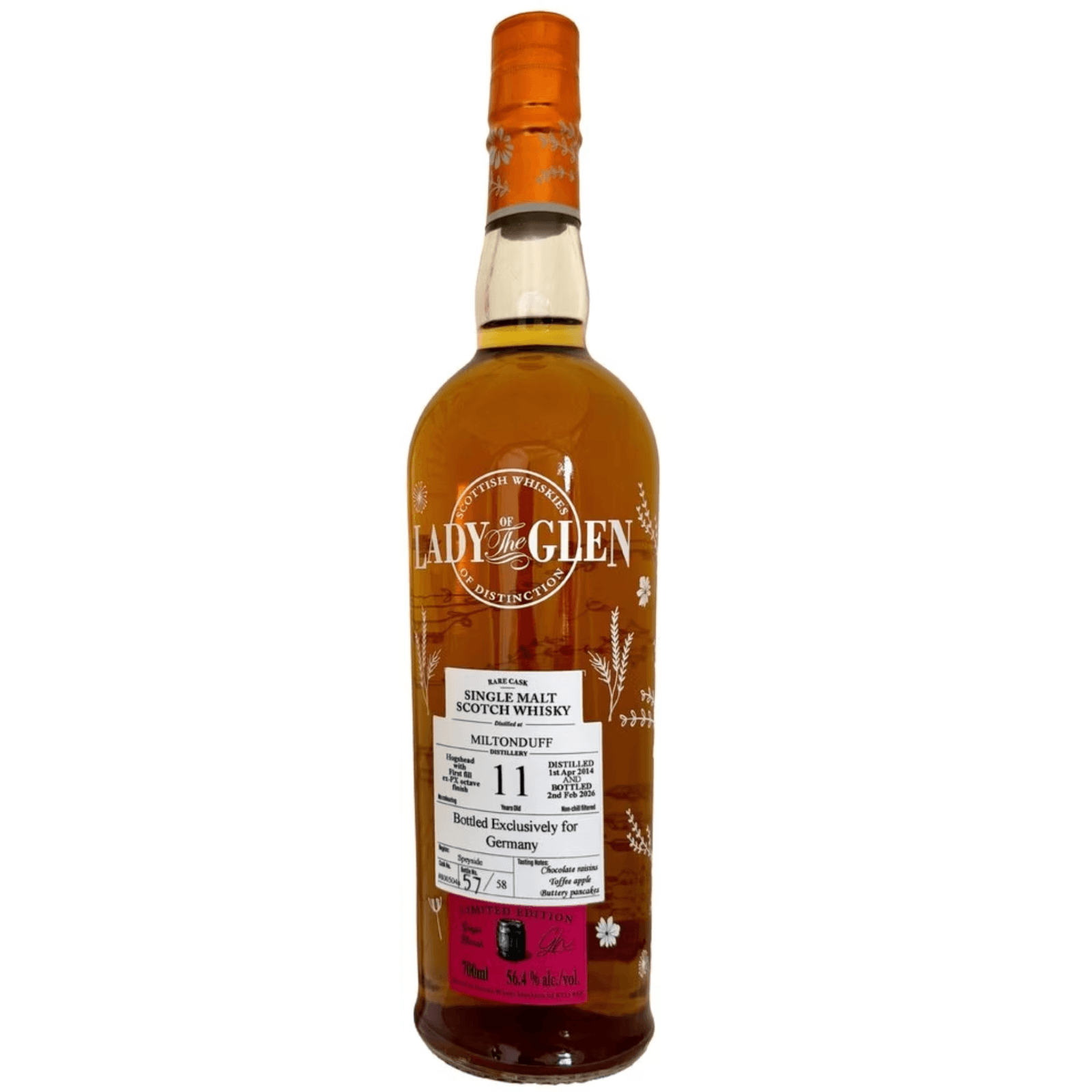 Miltonduff 11 Years Old 2014 Germany Exclusive Lady Of The Glen