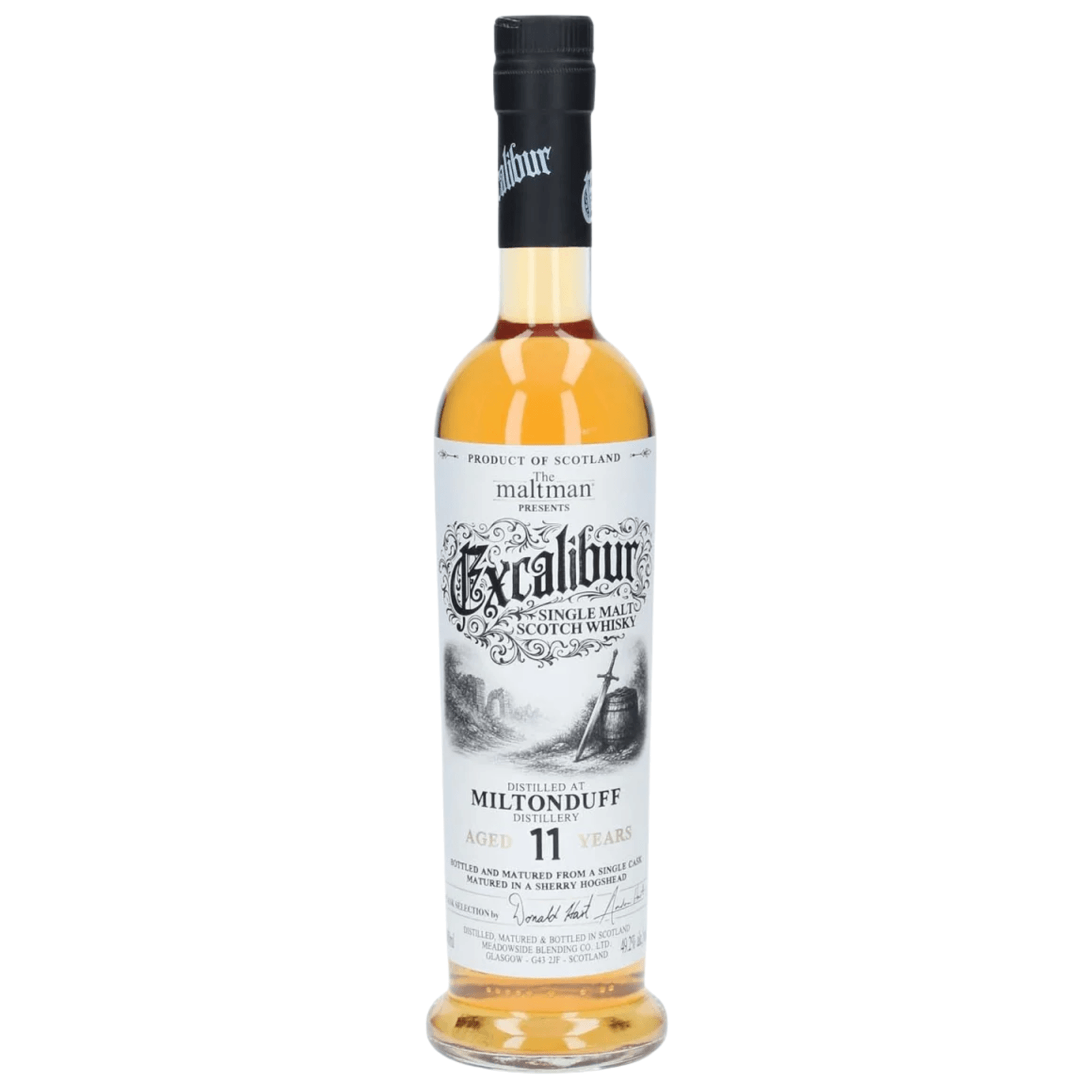 Miltonduff 11 Years Old 2015 Excalibur The Maltman 50 cl