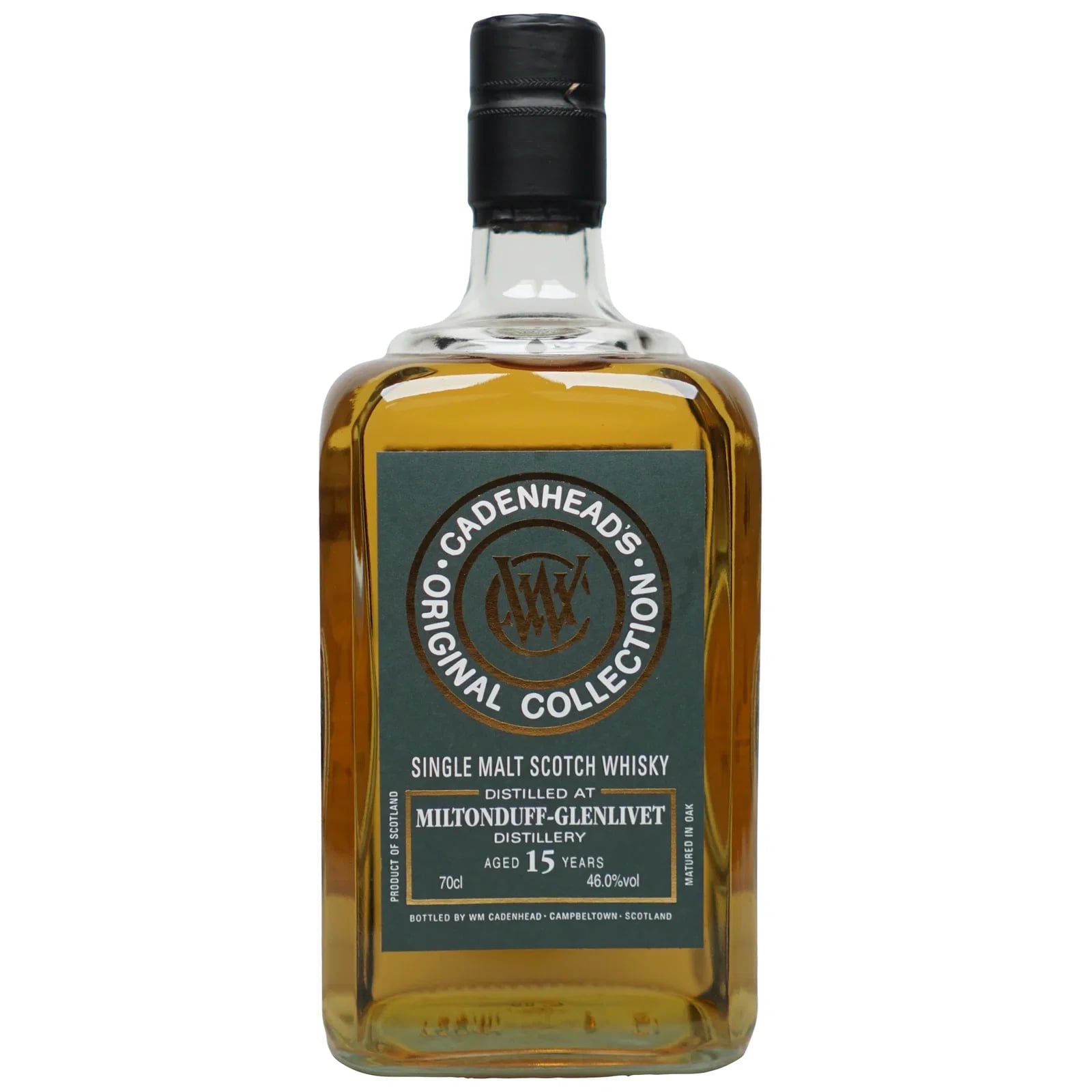 Miltonduff 15 Years Old 2008 Original Collection Cadenhead's