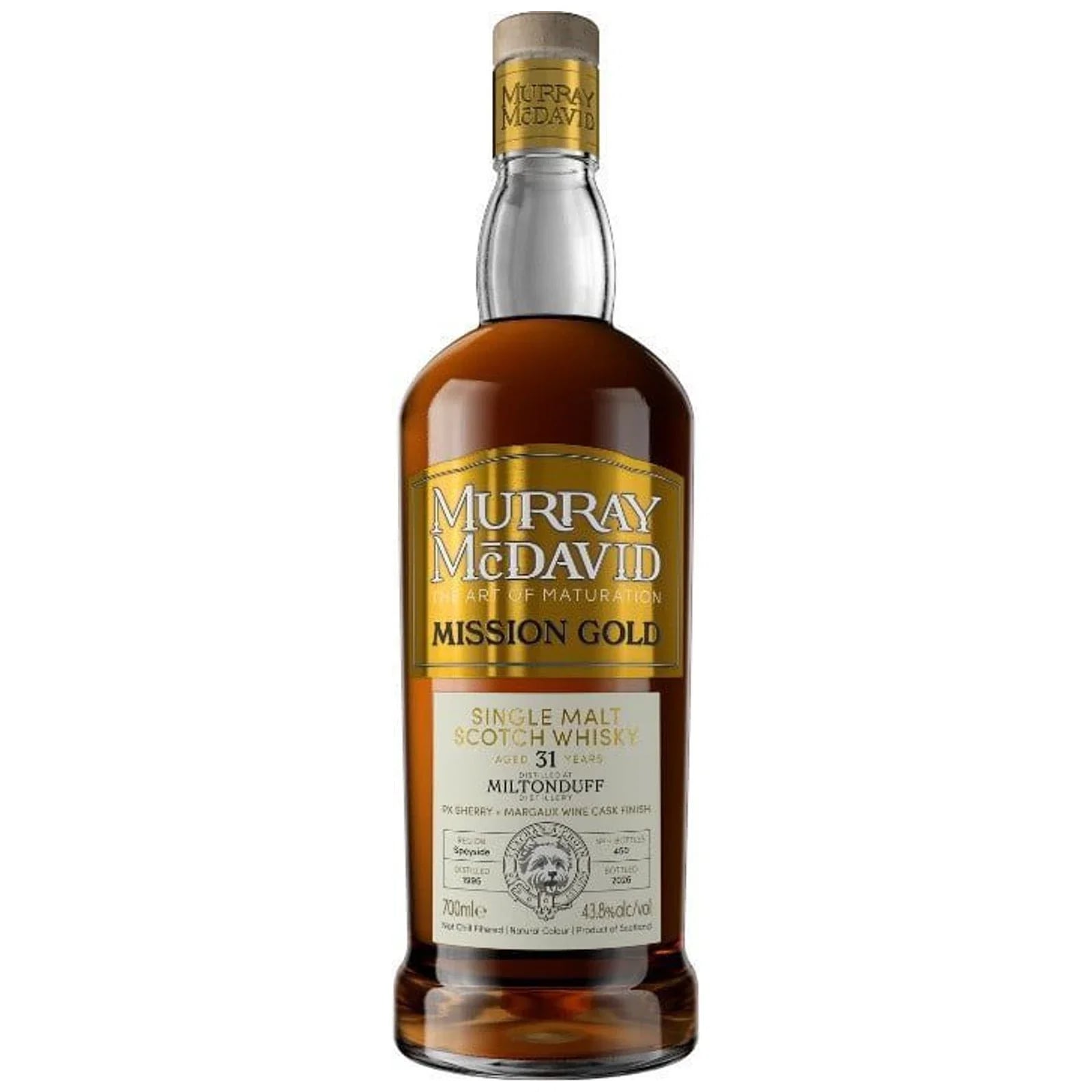 Miltonduff 31 Years Old 1995 Mission Gold Limited Release Murray Mcdavid