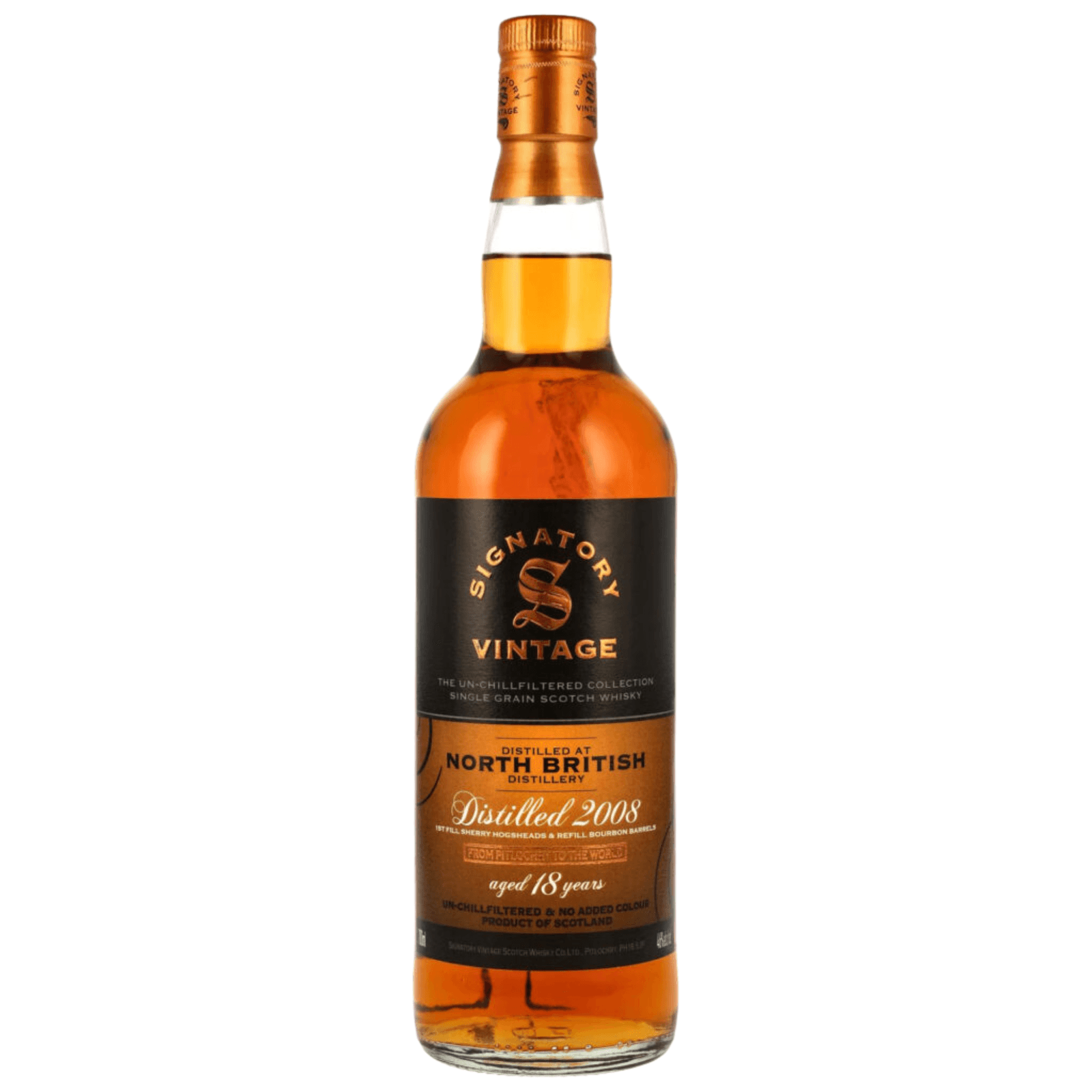 North British 18 Years Old 2008 Signatory Vintage