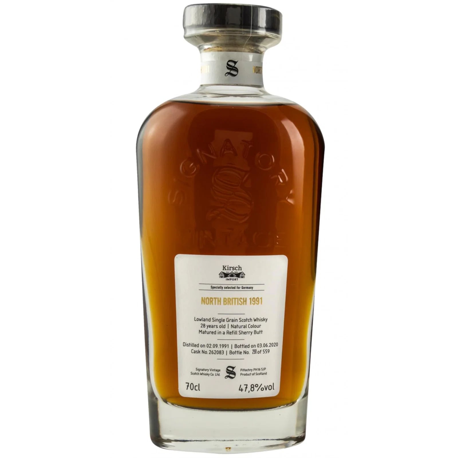 North British 28 Years Old 1991 Cask Strength Collection Signatory Vintage 262083