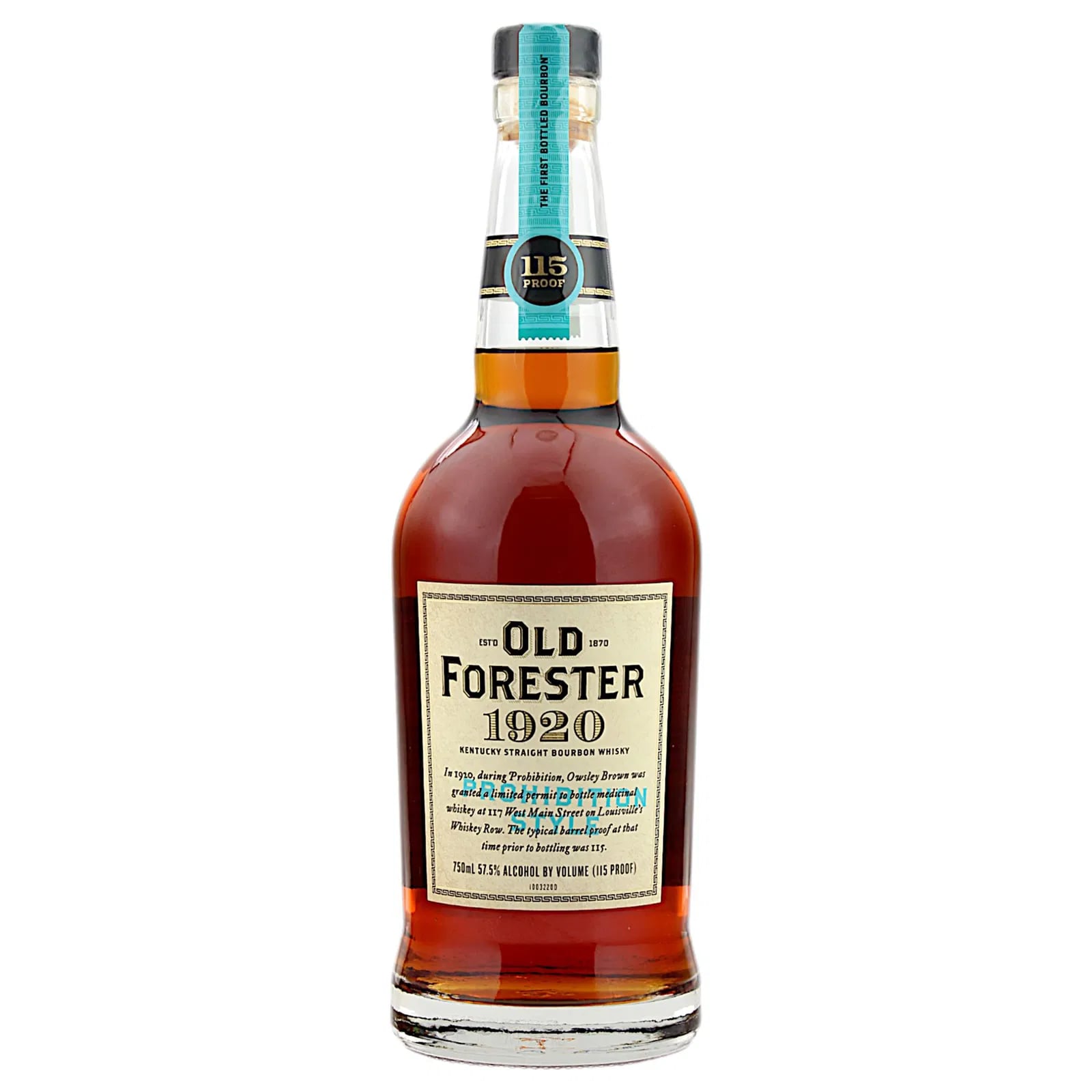Old Forester 1920 Prohibition Style Whiskey Row Series