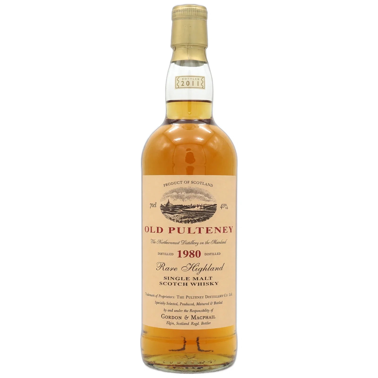 Old Pulteney 1980 Rare Highland Single Malt Gordon & Macphail