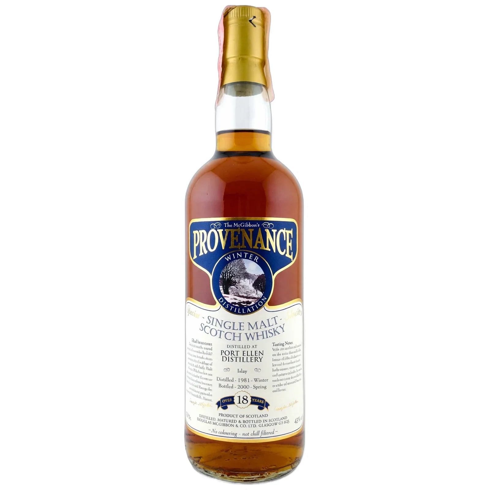 Port Ellen 18 Years Old 1981 Mcgibbon'S Provenance Douglas Mcgibbon