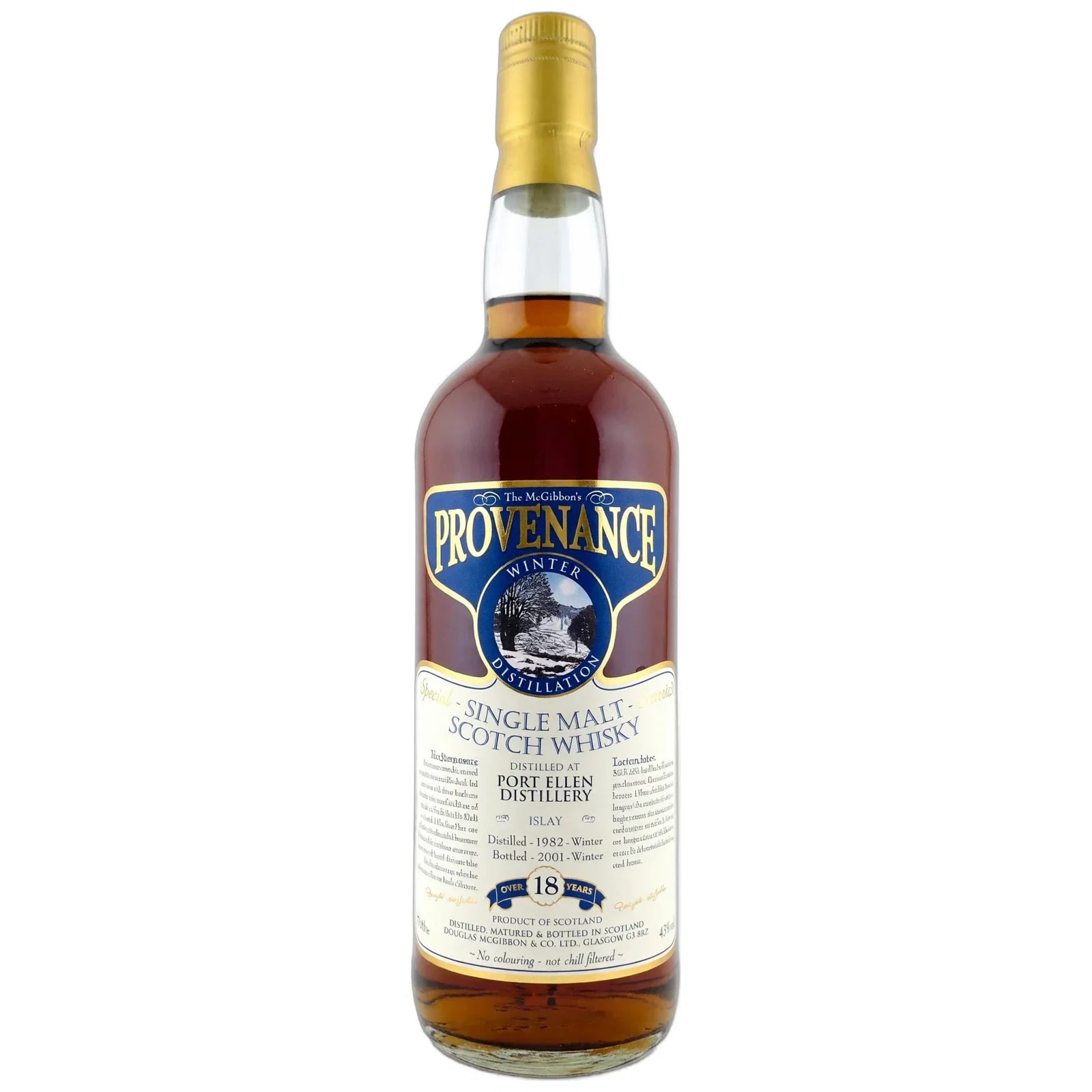 Port Ellen 18 Years Old 1982 Mcgibbon'S Provenance Douglas Mcgibbon