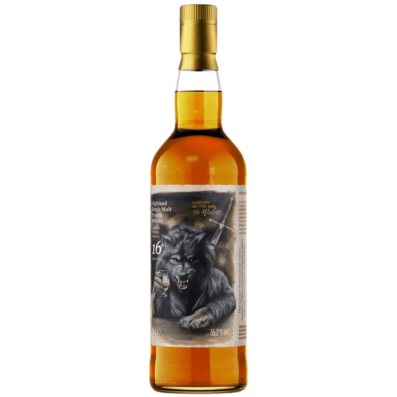 Pulteney 16 Years Old 2010 Legends at the Bar The Wulver The Caskhound