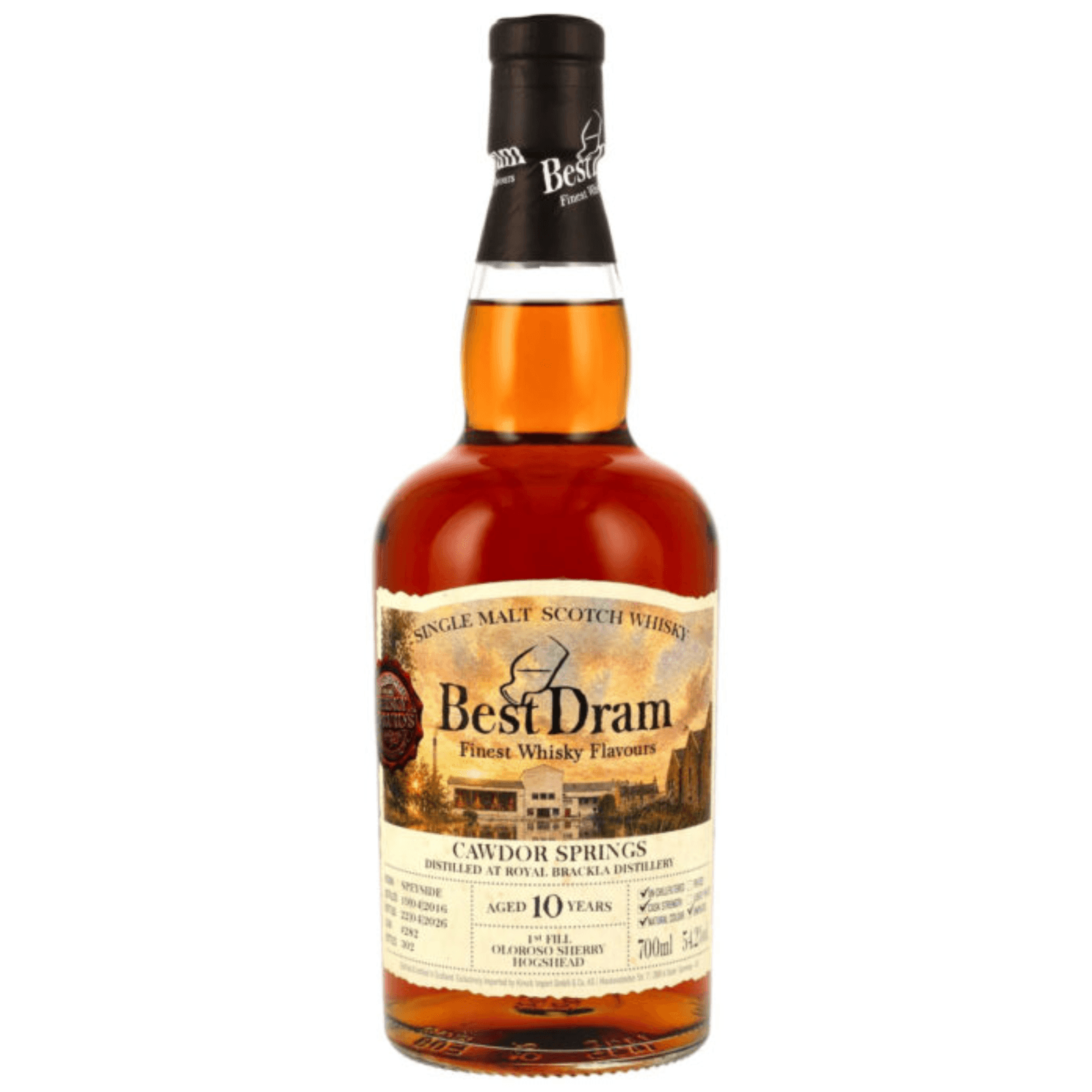 Royal Brackla 10 Years Old 2016 Best Dram Cask Nr.282