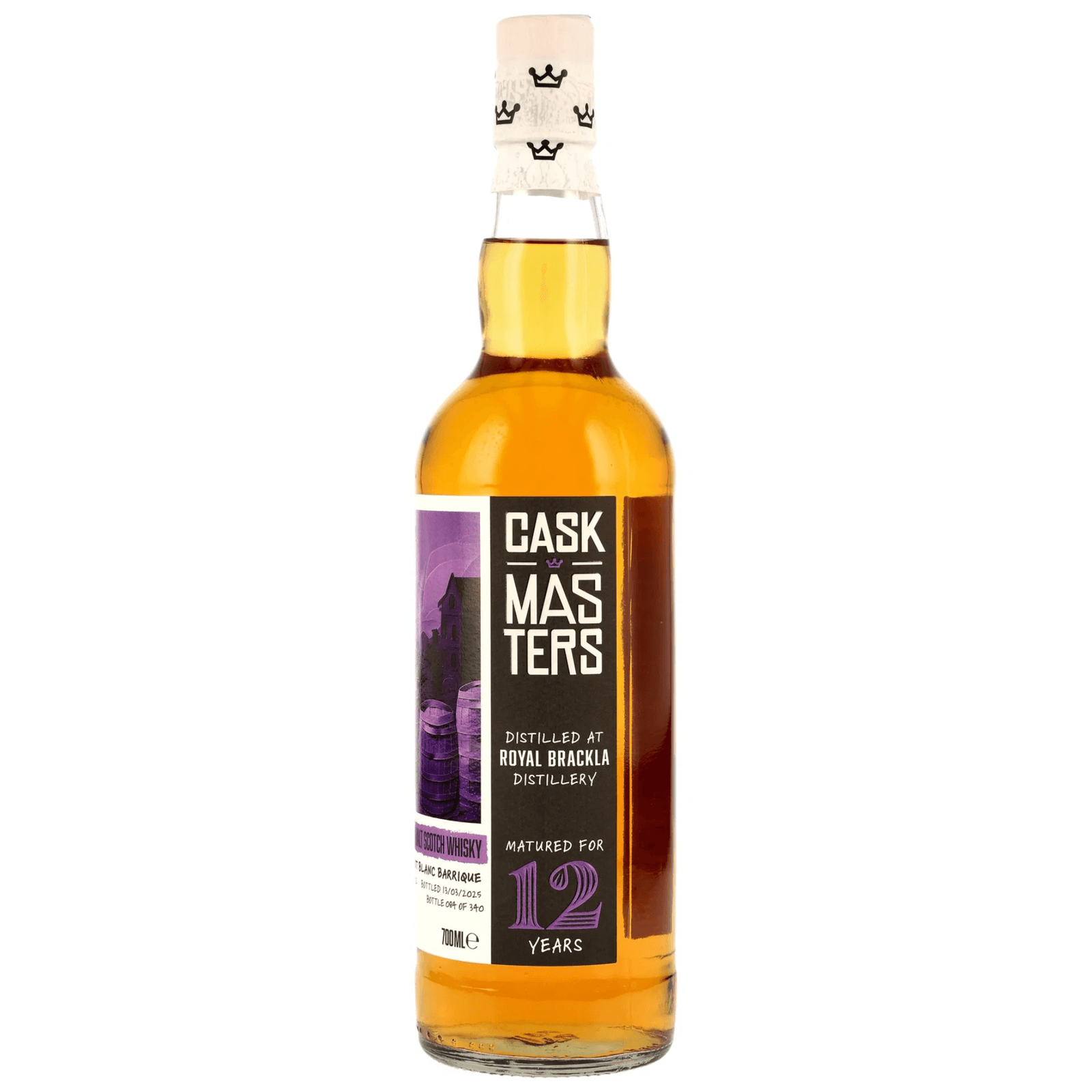 Royal Brackla 12 Years Old 2012 Cask Masters Cask Nr.494/2012