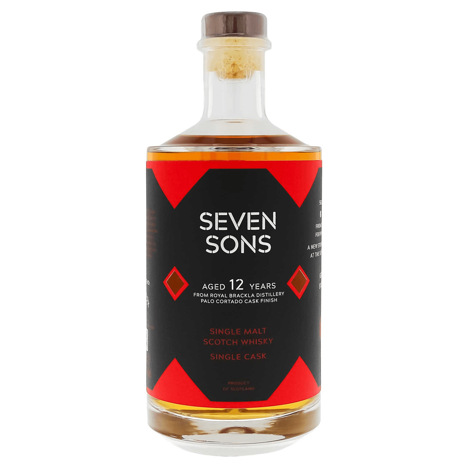 Royal Brackla 12 Years Old Palo Cortado Finish Seven Sons