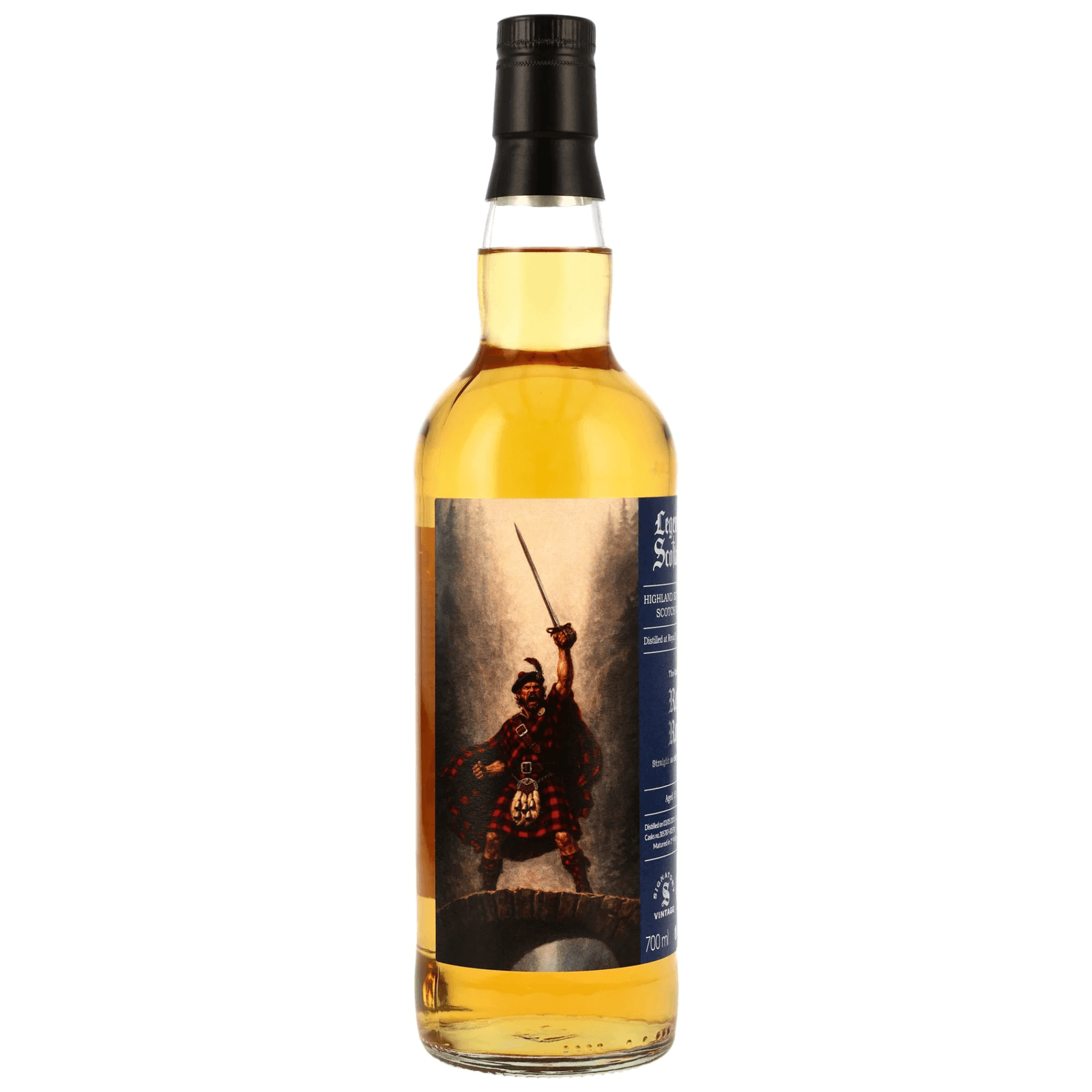Royal Brackla 15 Years Old Legends of Scotland Rob Roy The Outlaw Whic