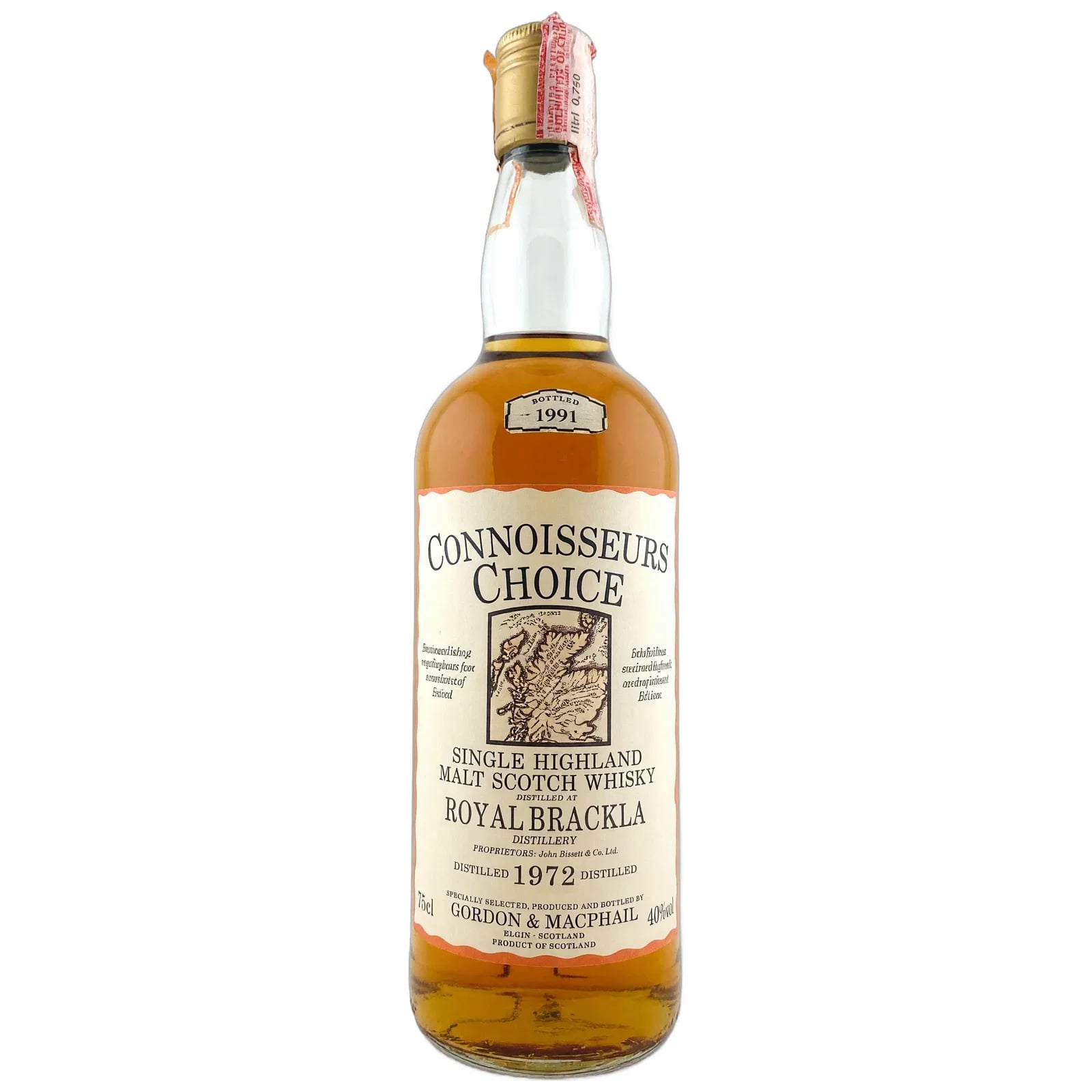 Royal Brackla 1972 Connoisseurs Choice Gordon & Macphail 75 cl