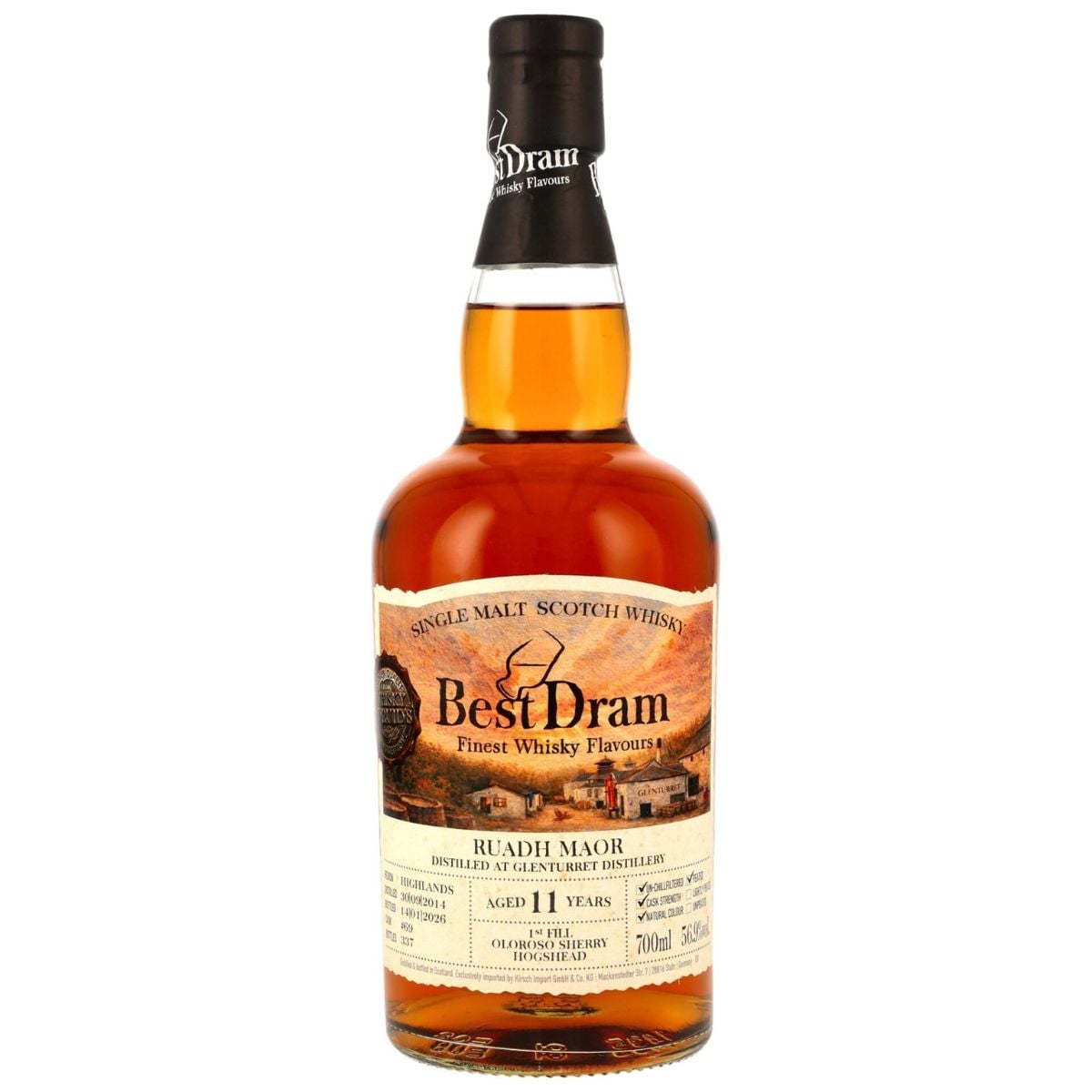 Ruadh Maor 11 Years Old 2014 Best Dram Cask Nr.69