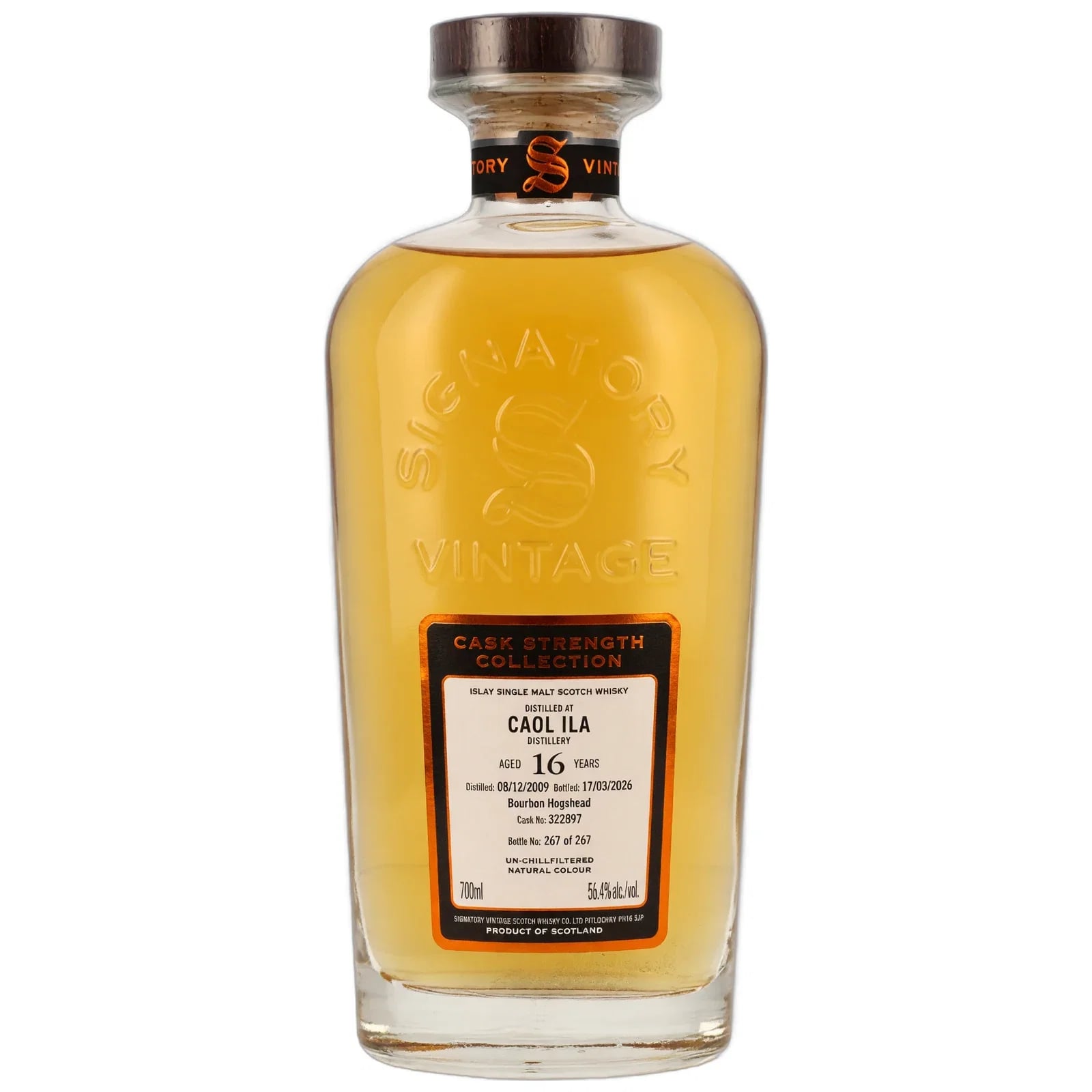 Signatory Vintage 16 Years Old 2009 Cask Strength Collection Signatory Vintage 322897