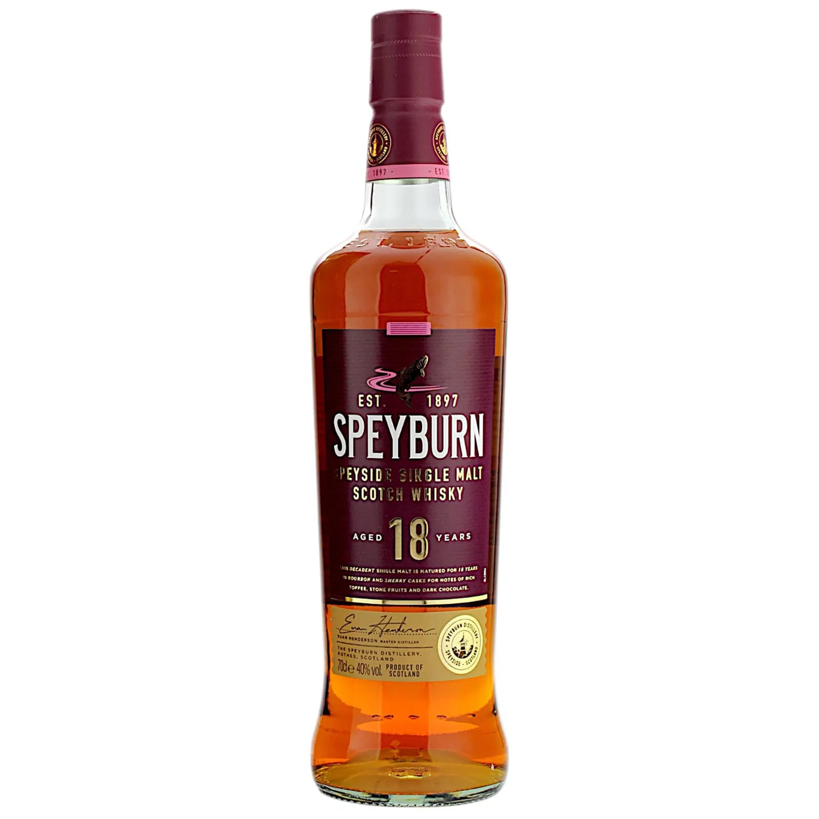 Speyburn 18 Years Old Single Malt Scotch
