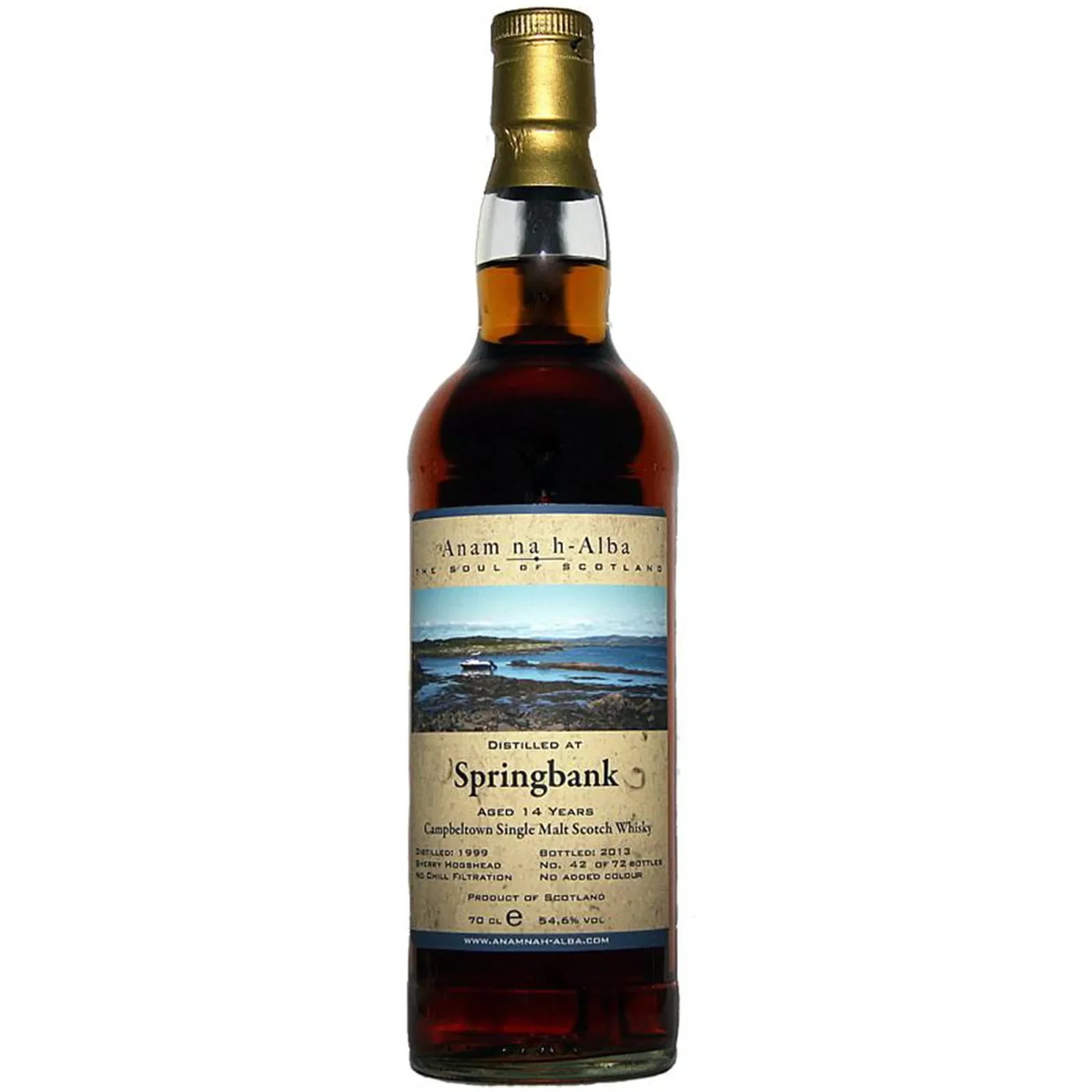 Springbank 14 Years Old 1999 The Soul of Scotland ANHA