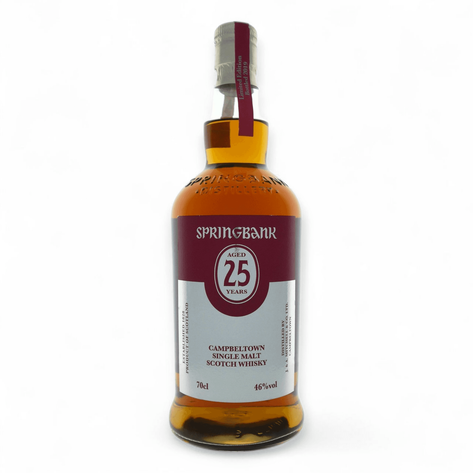 Springbank 25 Years Old Limited Edition 2019
