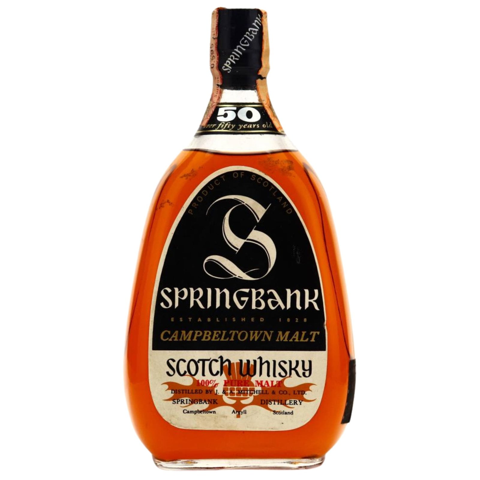 Springbank 50 Years Old 1919 Vintage First Edition