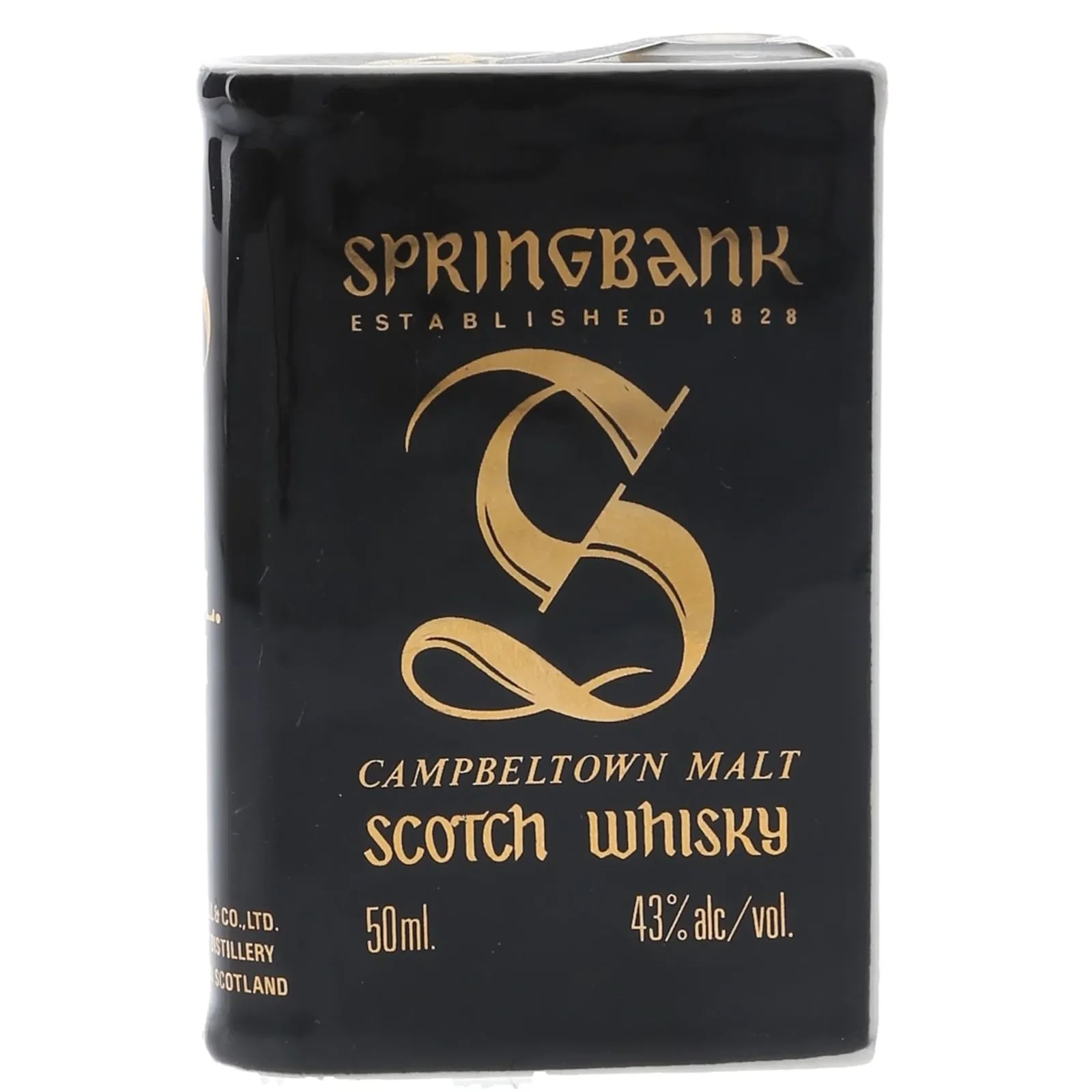 Springbank Ceramic Book Vol. III Miniature 5cl