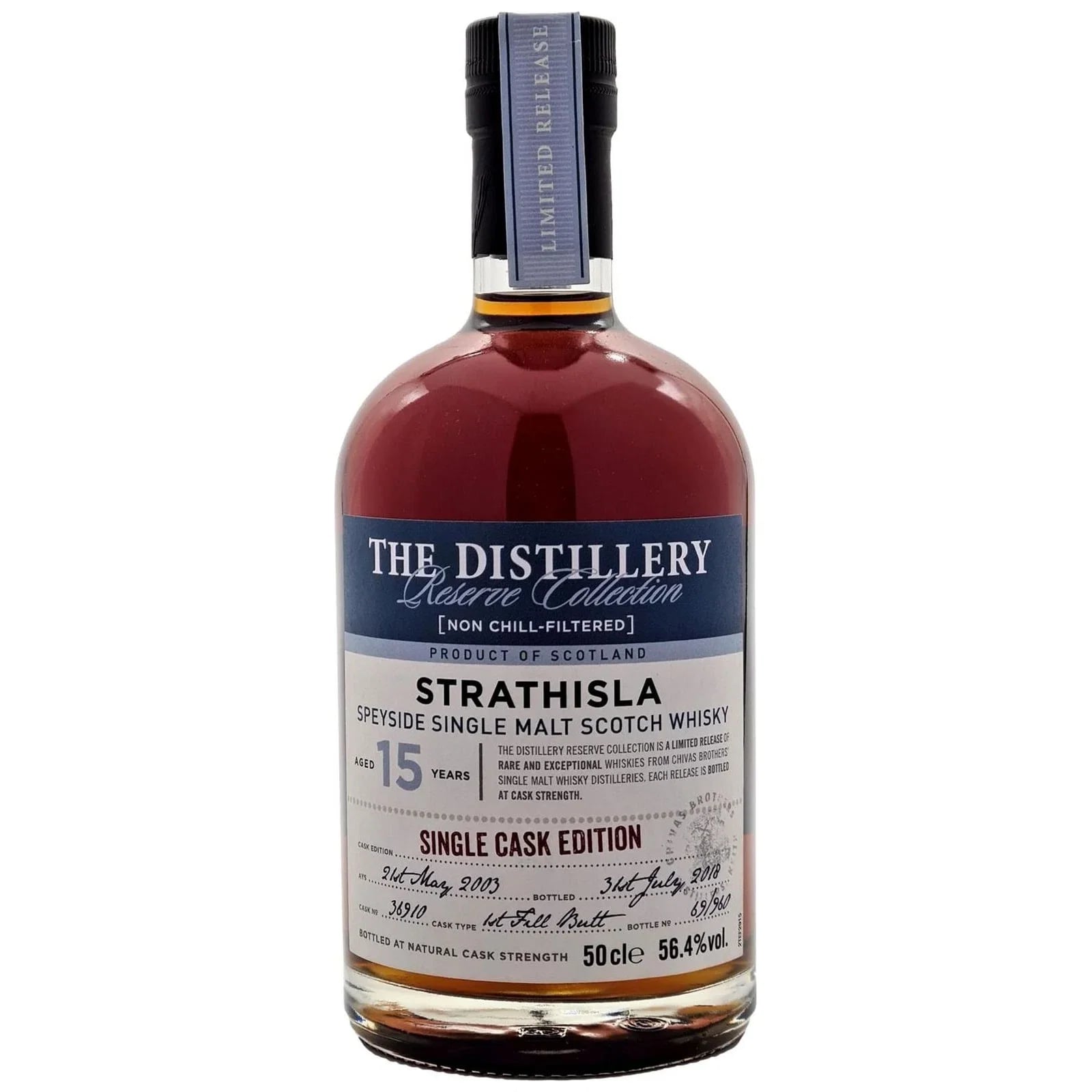 Strathisla 15 Years Old 2003 The Distillery Reserve Collection Cask Nr. 36910