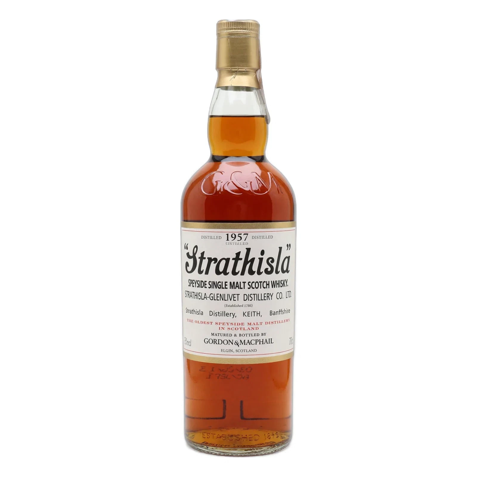Strathisla 49 Years Old 1957 Licensed Bottling Gordon & Macphail