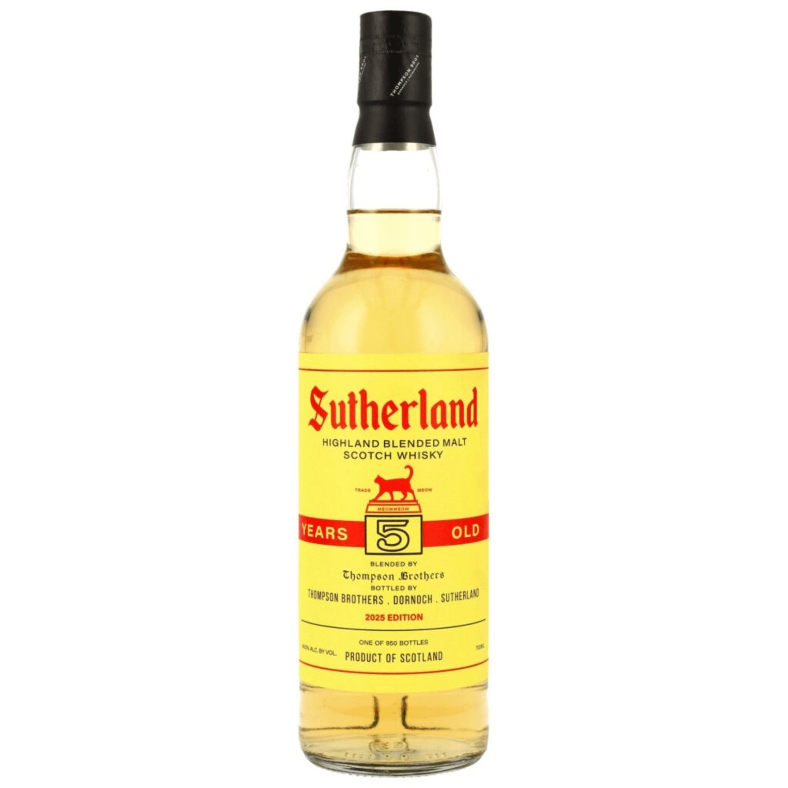 Sutherland 5 Years Old 2025 Edition Thompson Bros.