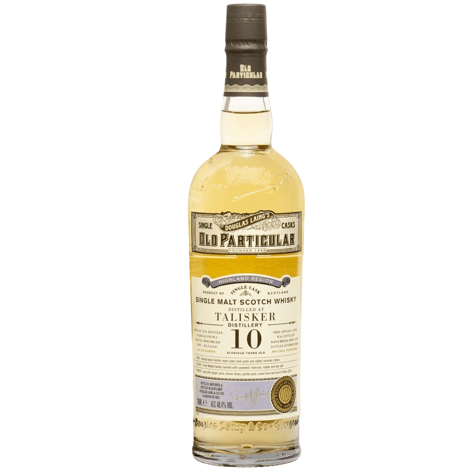 Talisker 10 Years Old 2010 Old Particular Douglas Laing DL 14979