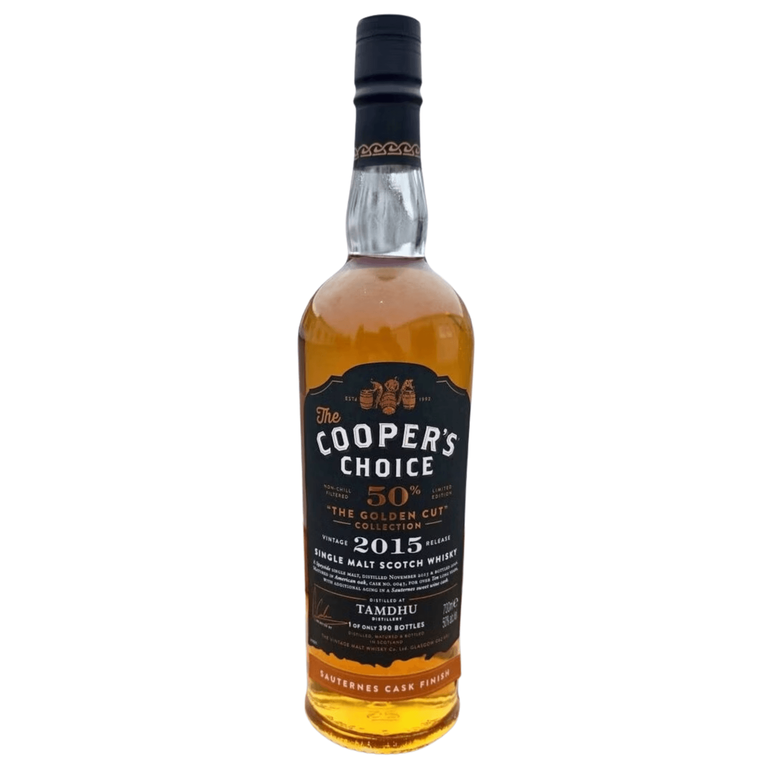 Tamdhu 10 Years Old The Golden Cut Cooper's Choice