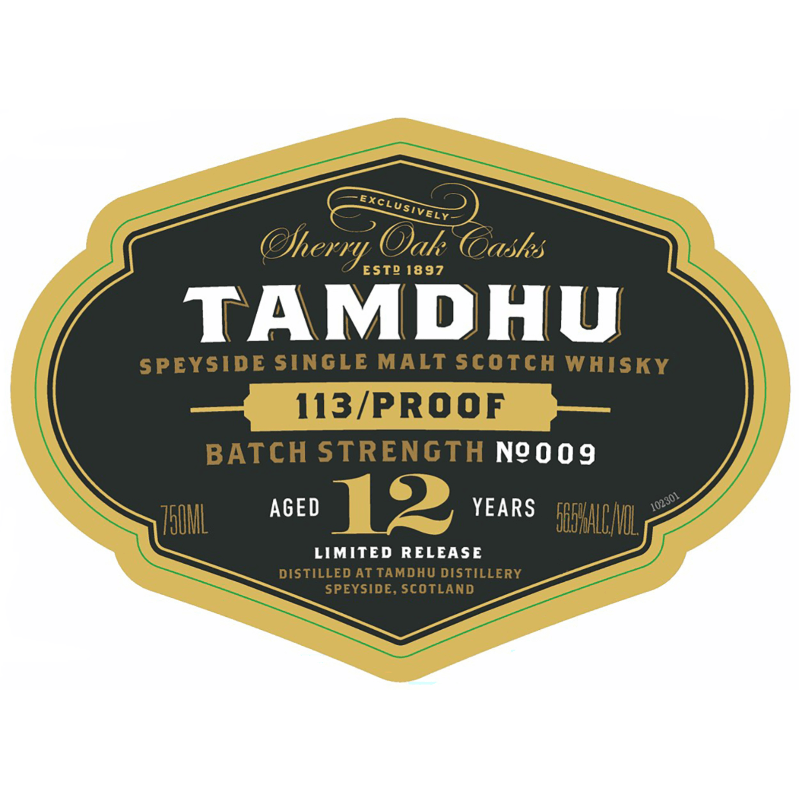 Tamdhu 12 Years Old Batch Strength Nr.9