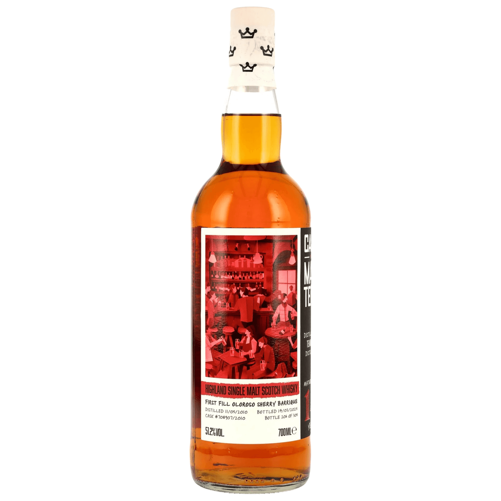 Teaninich 14 Years Old 2010 Cask Masters Cask Nr.708907