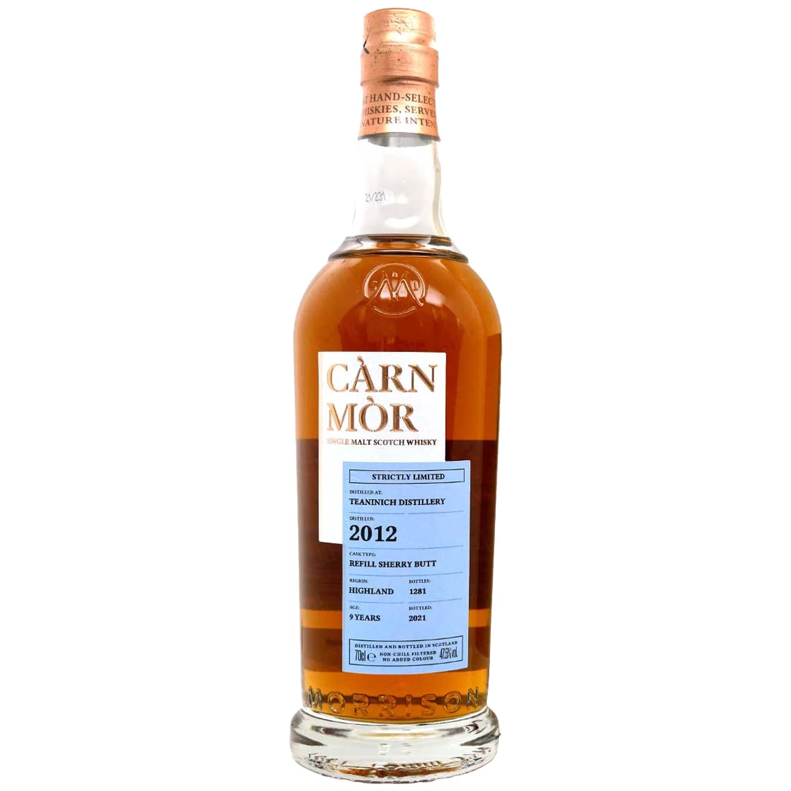 Teaninich 9 Years Old 2012 Càrn Mòr Strictly Limited Morrison Scotch Whisky Distillers