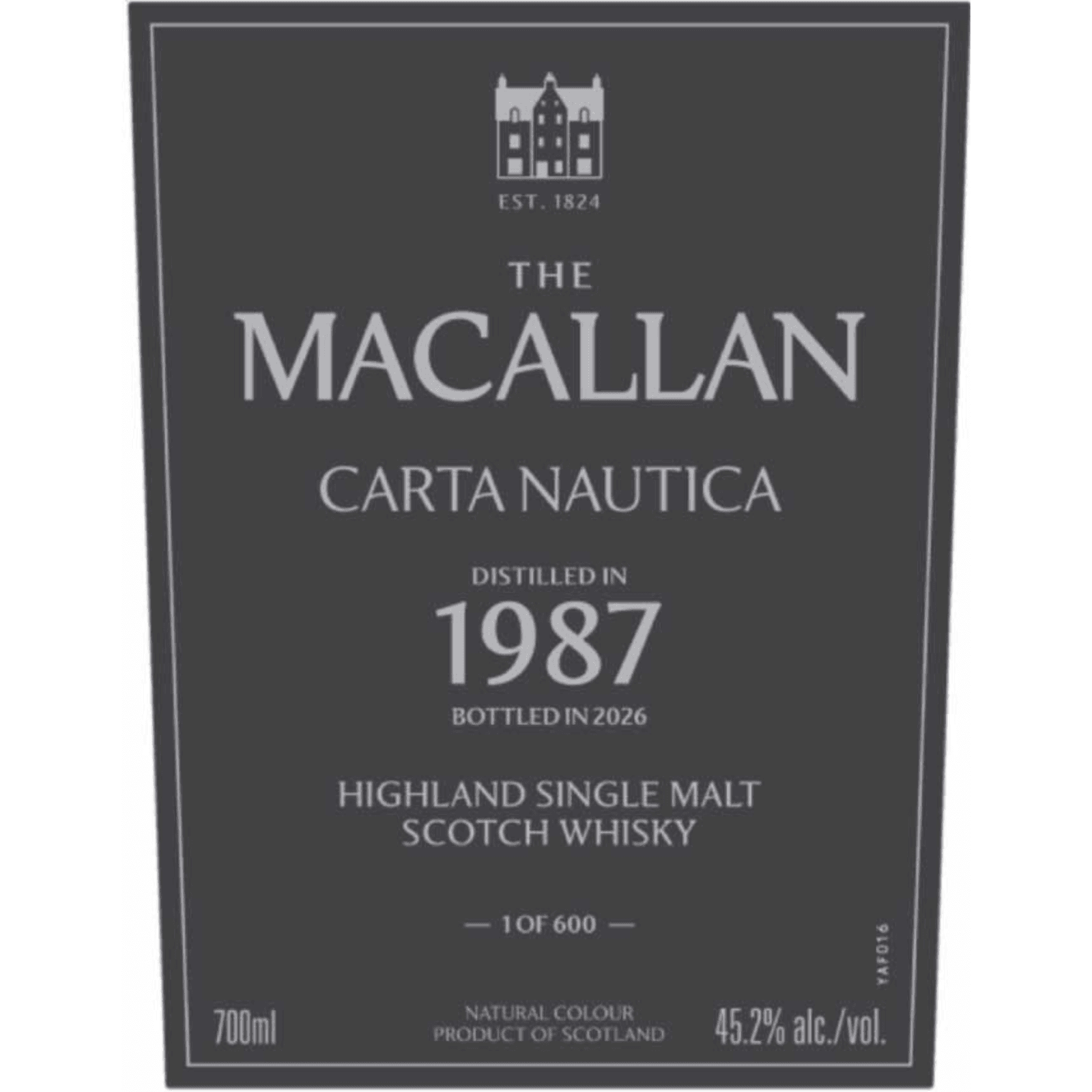 Macallan 1987 Carta Nautica Limited Edition