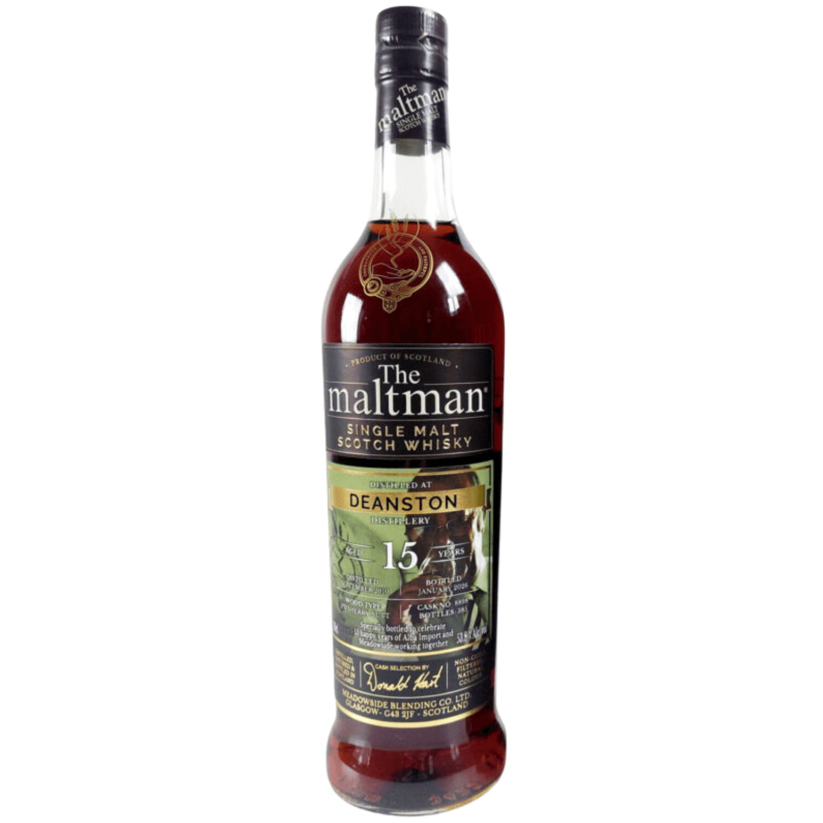Maltman 15 Years Old 2010 Deanston