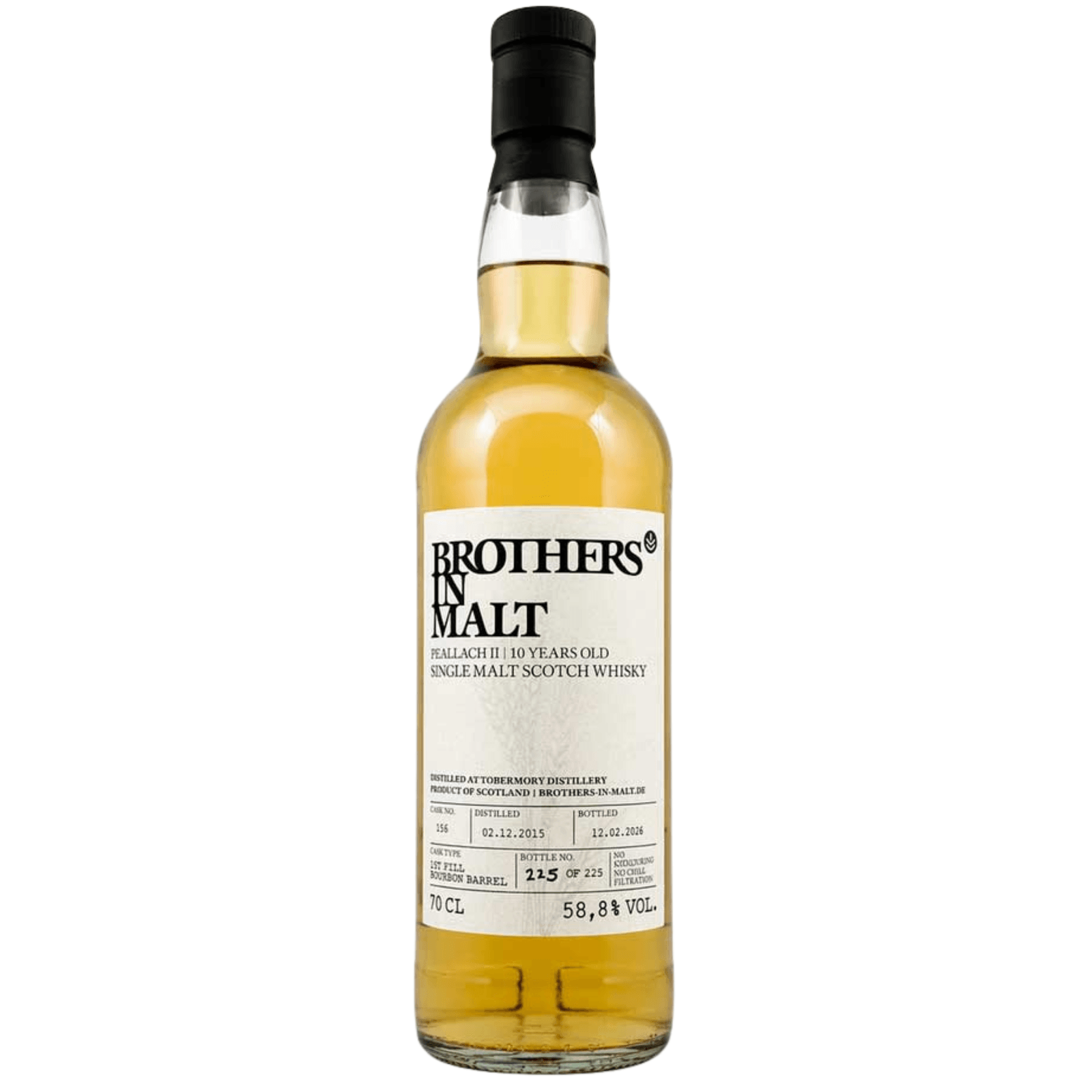 Tobermory 10 Years Old 2015 Peallach II Brothers In Malt