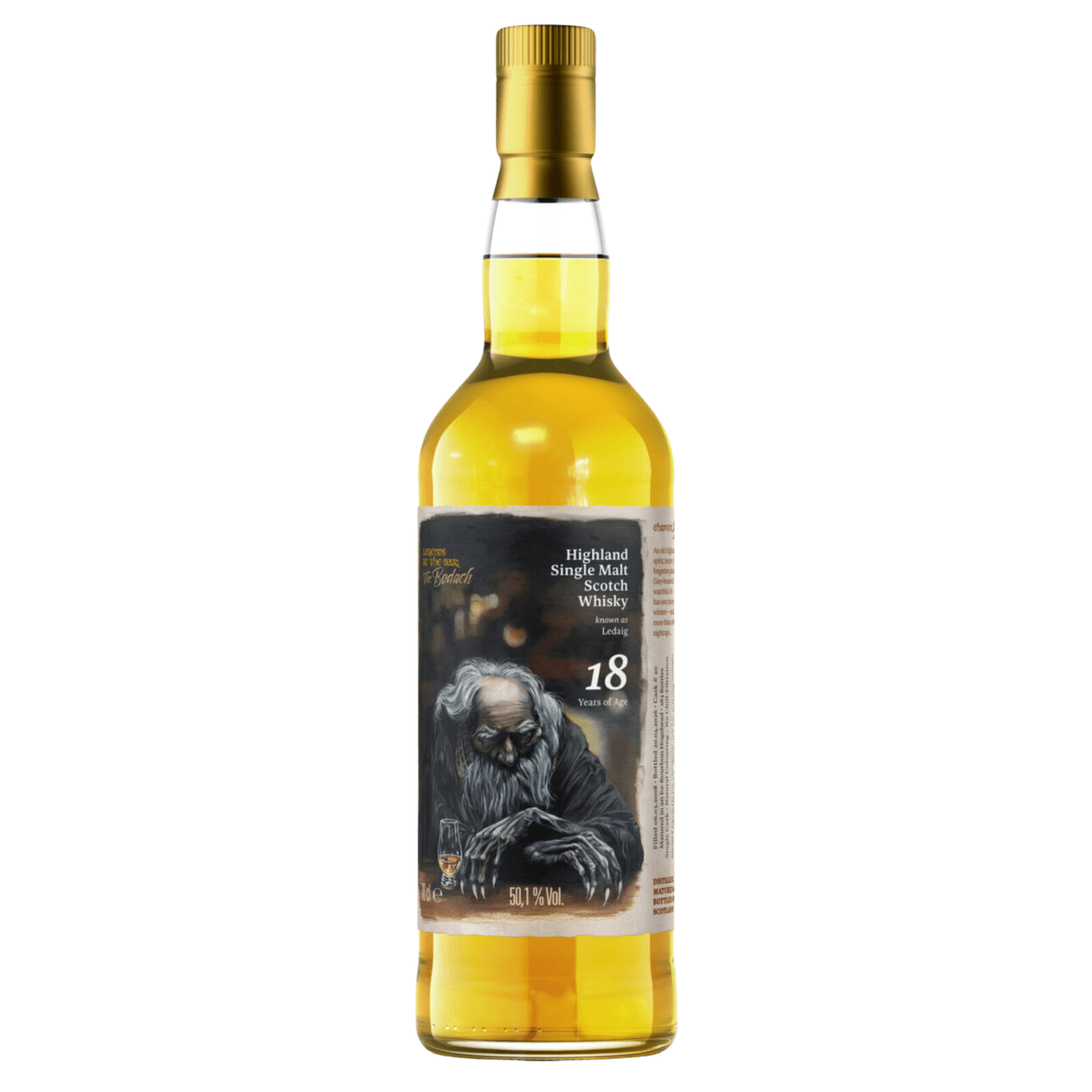 Tobermory 18 Years Old 2008 Legends At The Bar #3 The Bodach The Caskhound