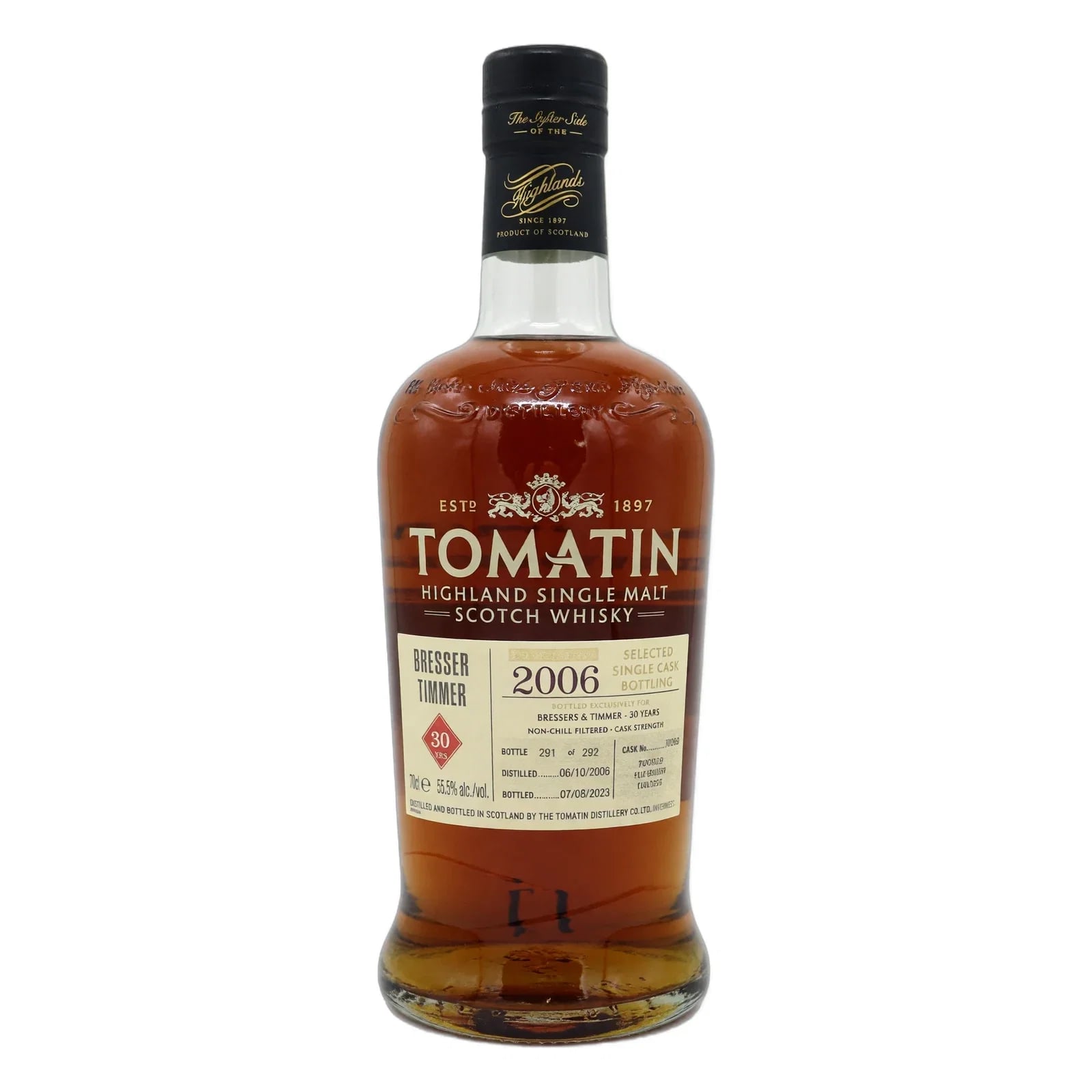 Tomatin 17 Years Old 2006 Single Cask For Bresser & Timmer