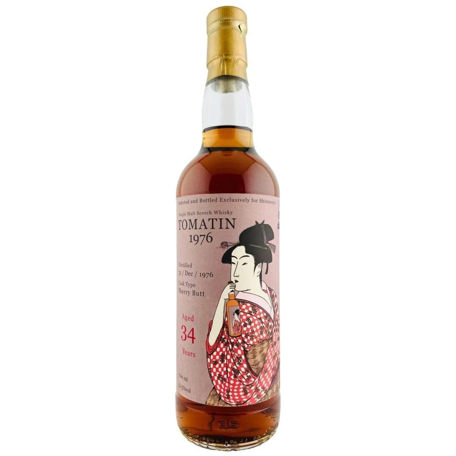 Tomatin 34 Years Old 1976 Poppin Shinanoya