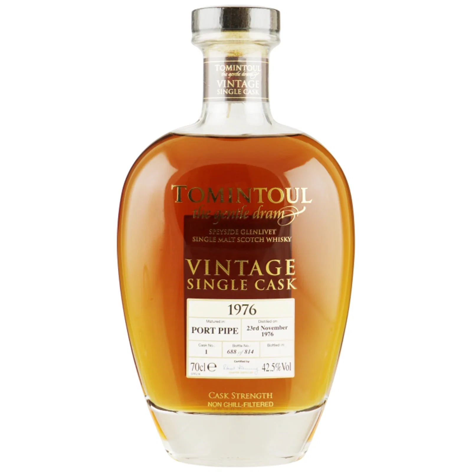 Tomintoul 44 Years Old 1976 Vintage Single Cask Nr. 1