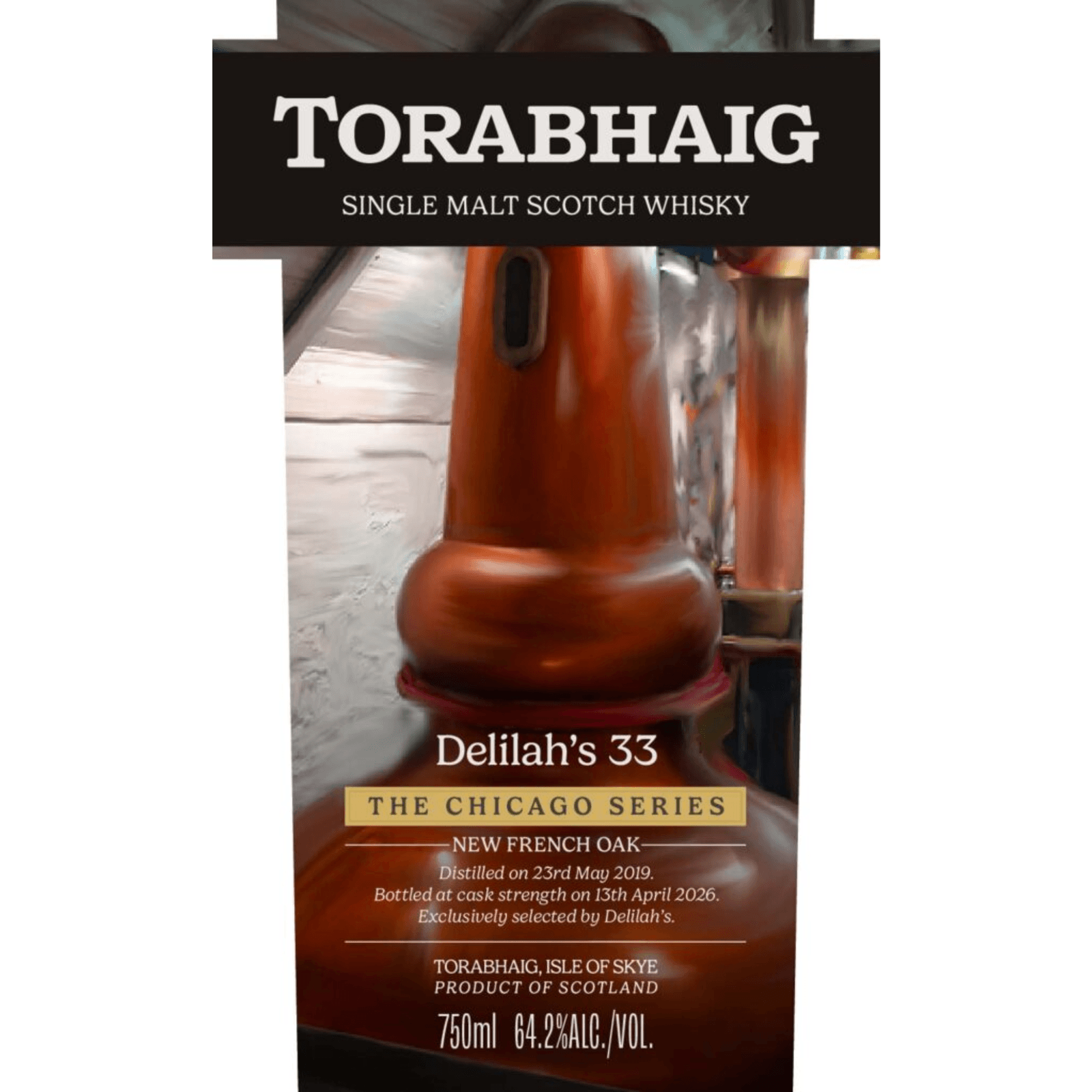 Torabhaig 2019 Delilah'S 33 The Chicago Series New French Oak