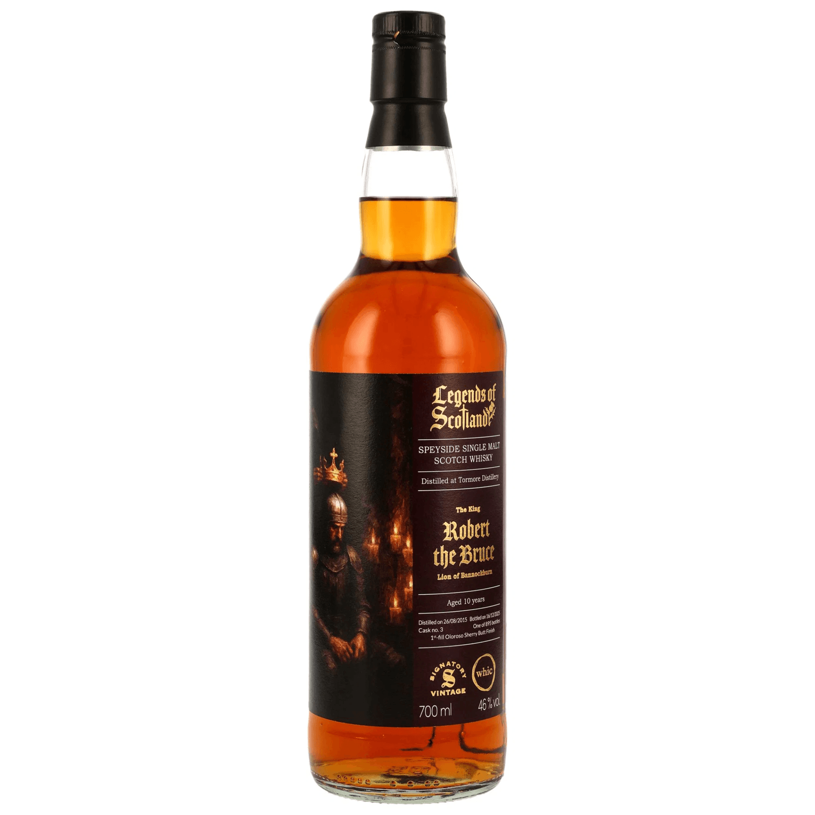 Tormore 10 Years Old 2015 The King Legends Of Scotland Signatory Vintage Cask Nr.3