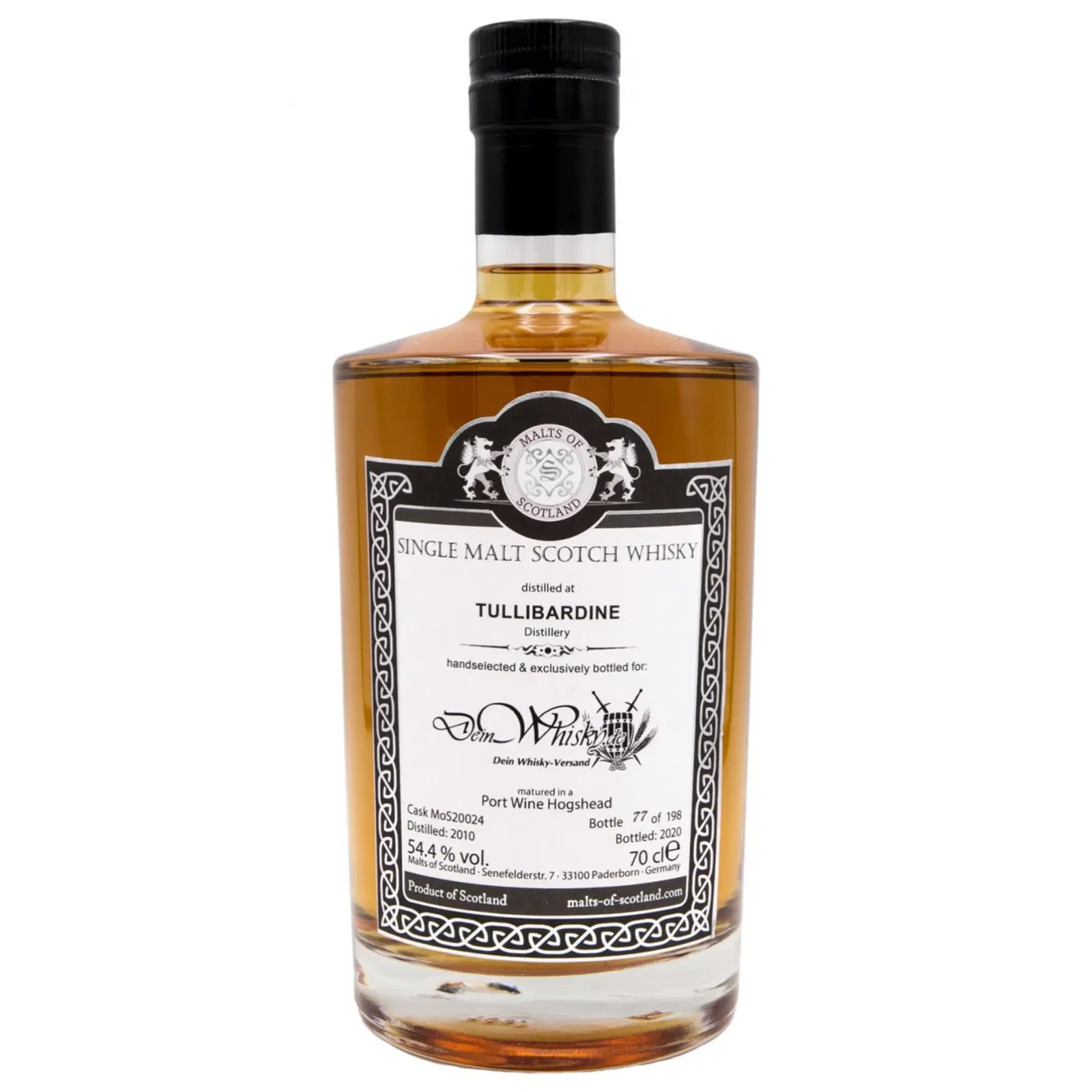 Tullibardine 10 Years Old 2010 MoS 20024