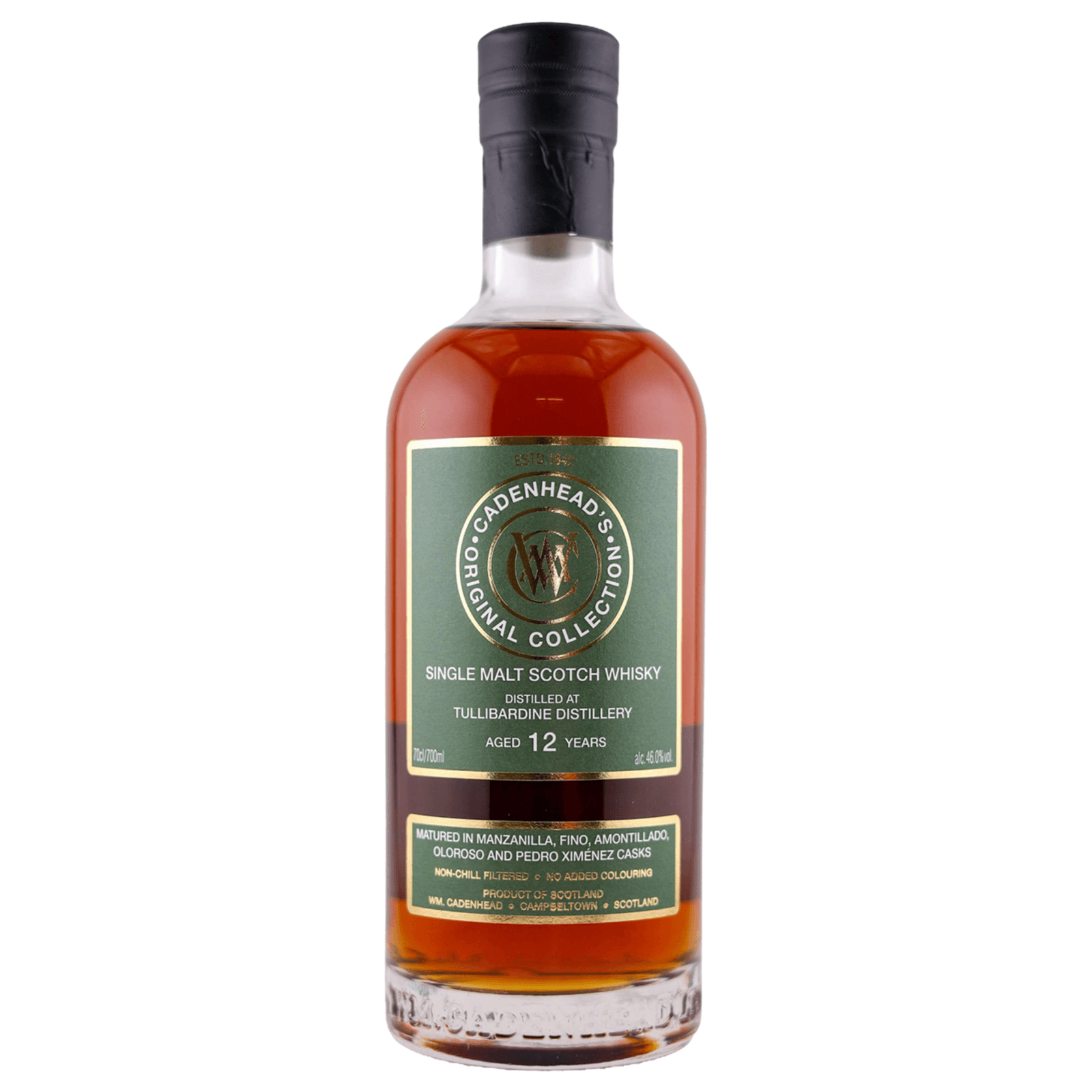 Tullibardine 12 Years Old Spectrum Series No. 1 Cadenhead's