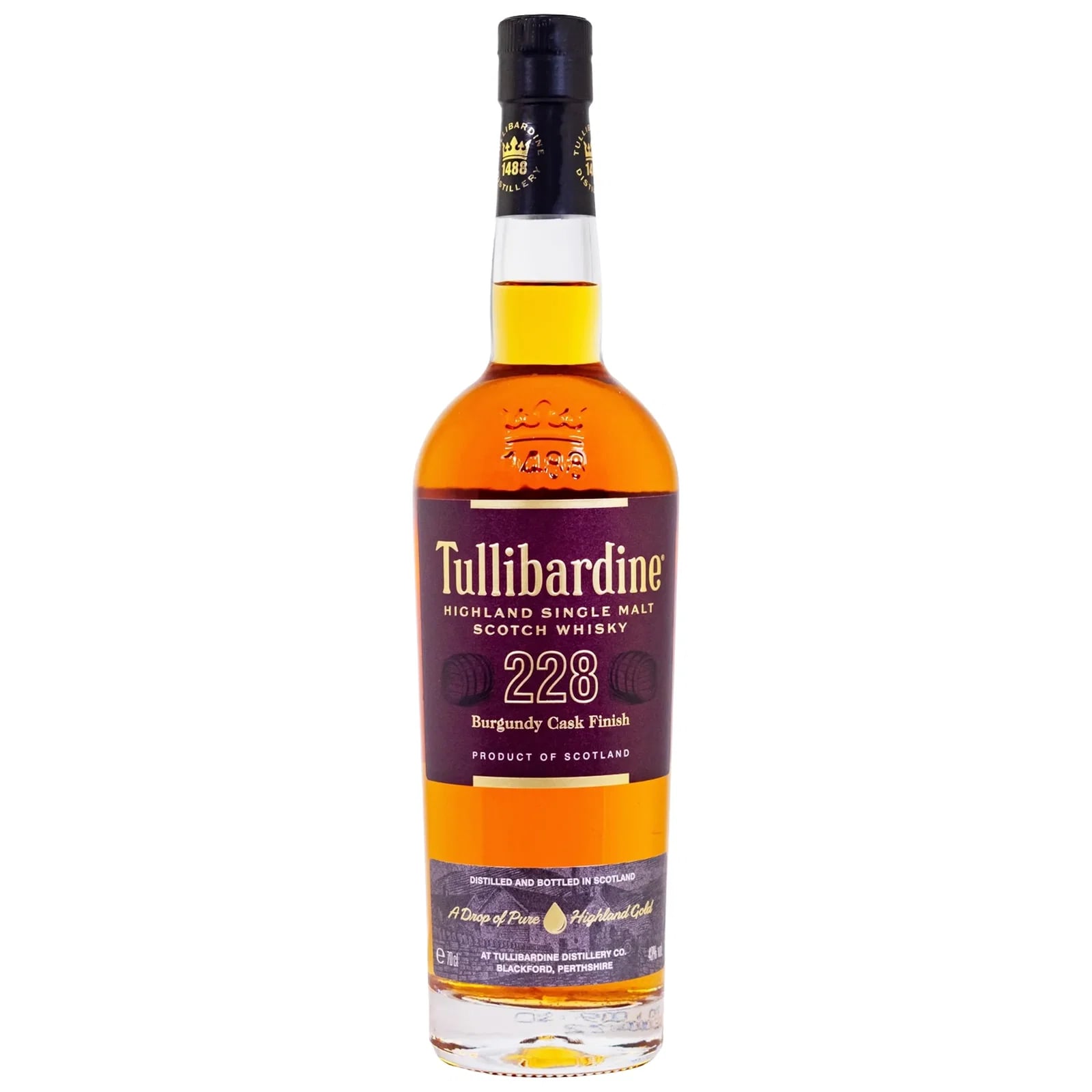 Tullibardine Burgundy Cask Finish